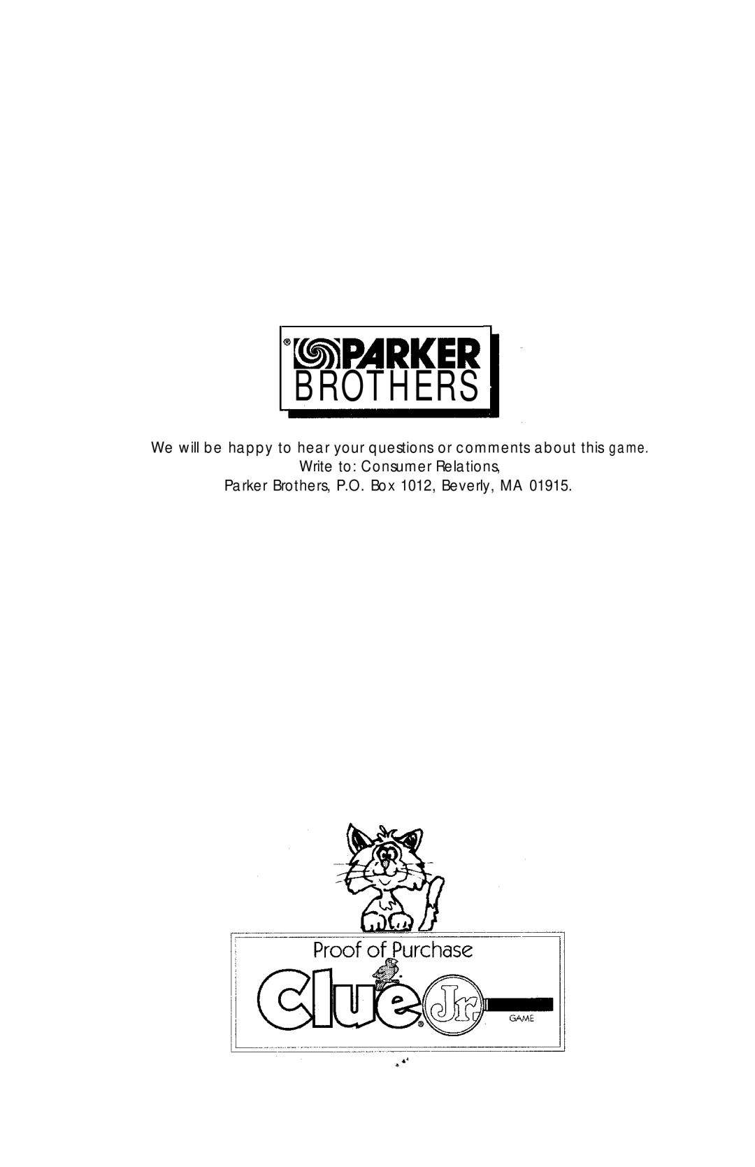 Parker Hannifin Detective Game manual Brothers 