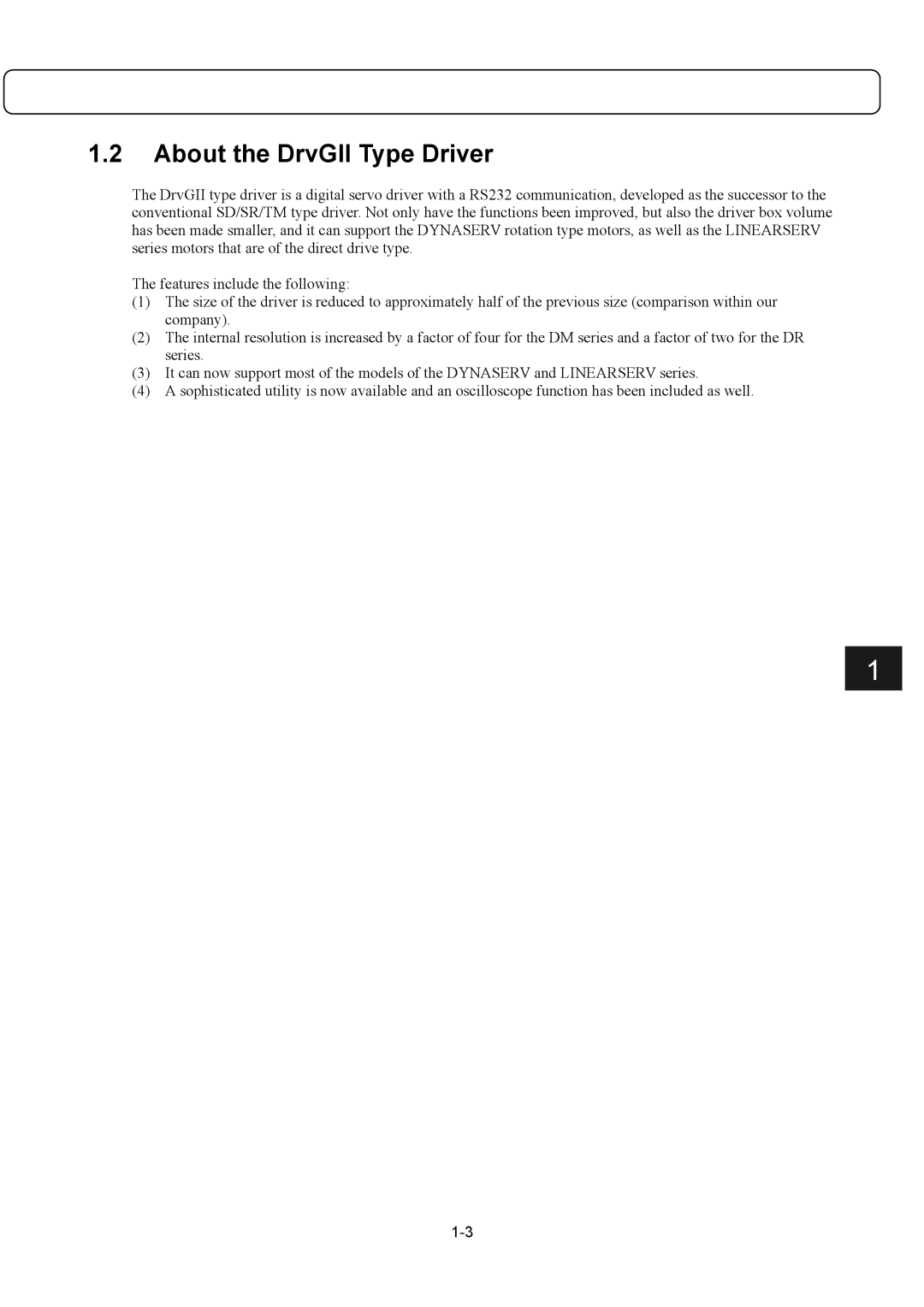 Parker Hannifin G2 manual About the DrvGII Type Driver 