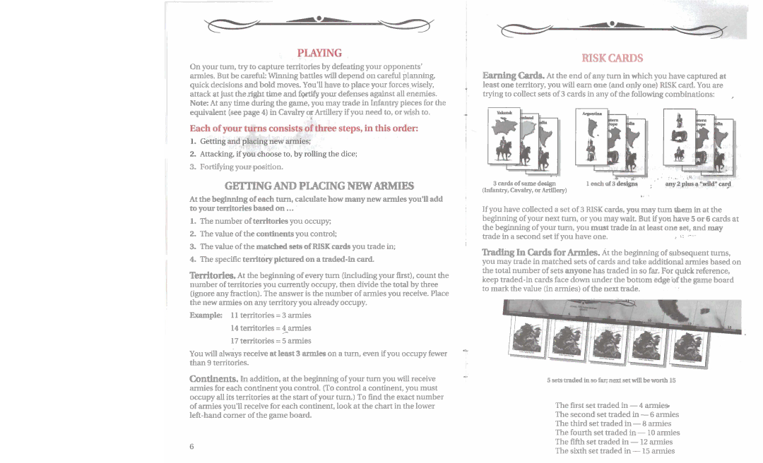 Parker Hannifin Games manual Risk Cards 