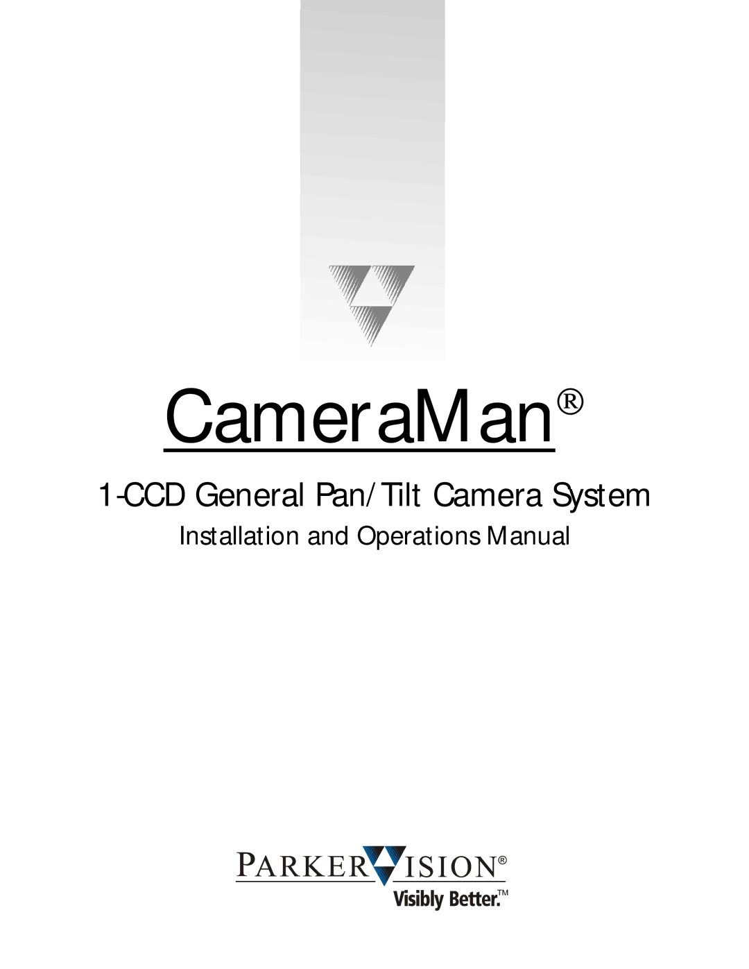 ParkerVision 1-CCD manual CameraMan 