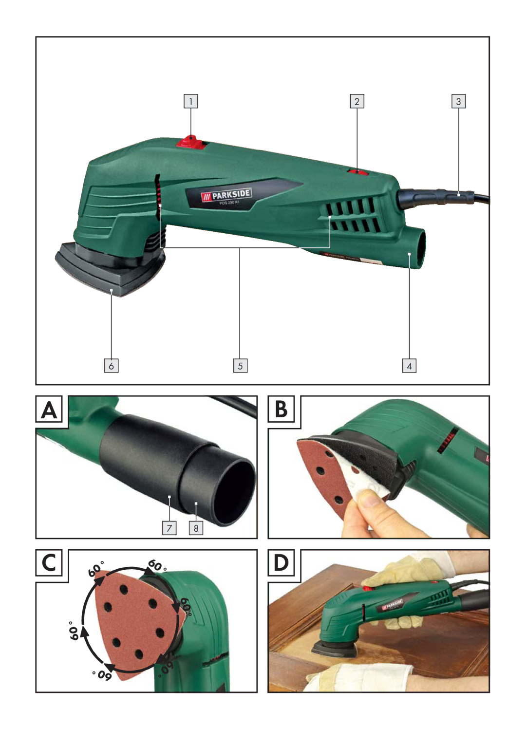 Parkside PDS 290 AI manual 