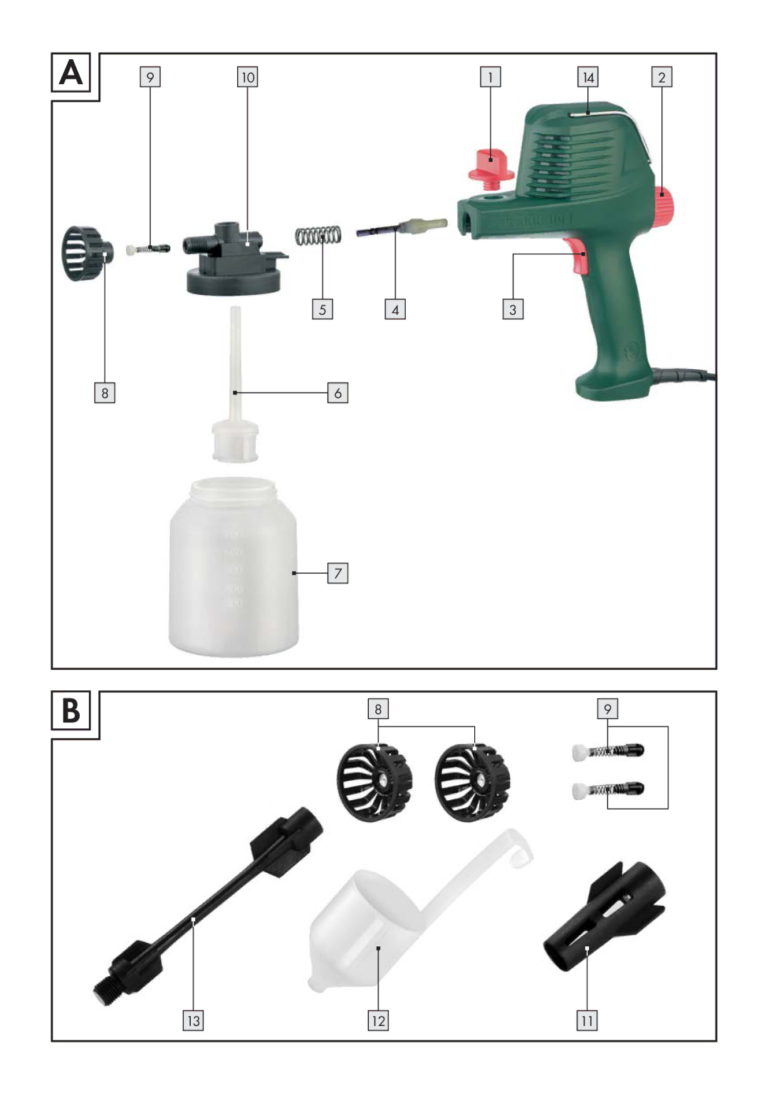 Parkside PFS 100 A1 manual 