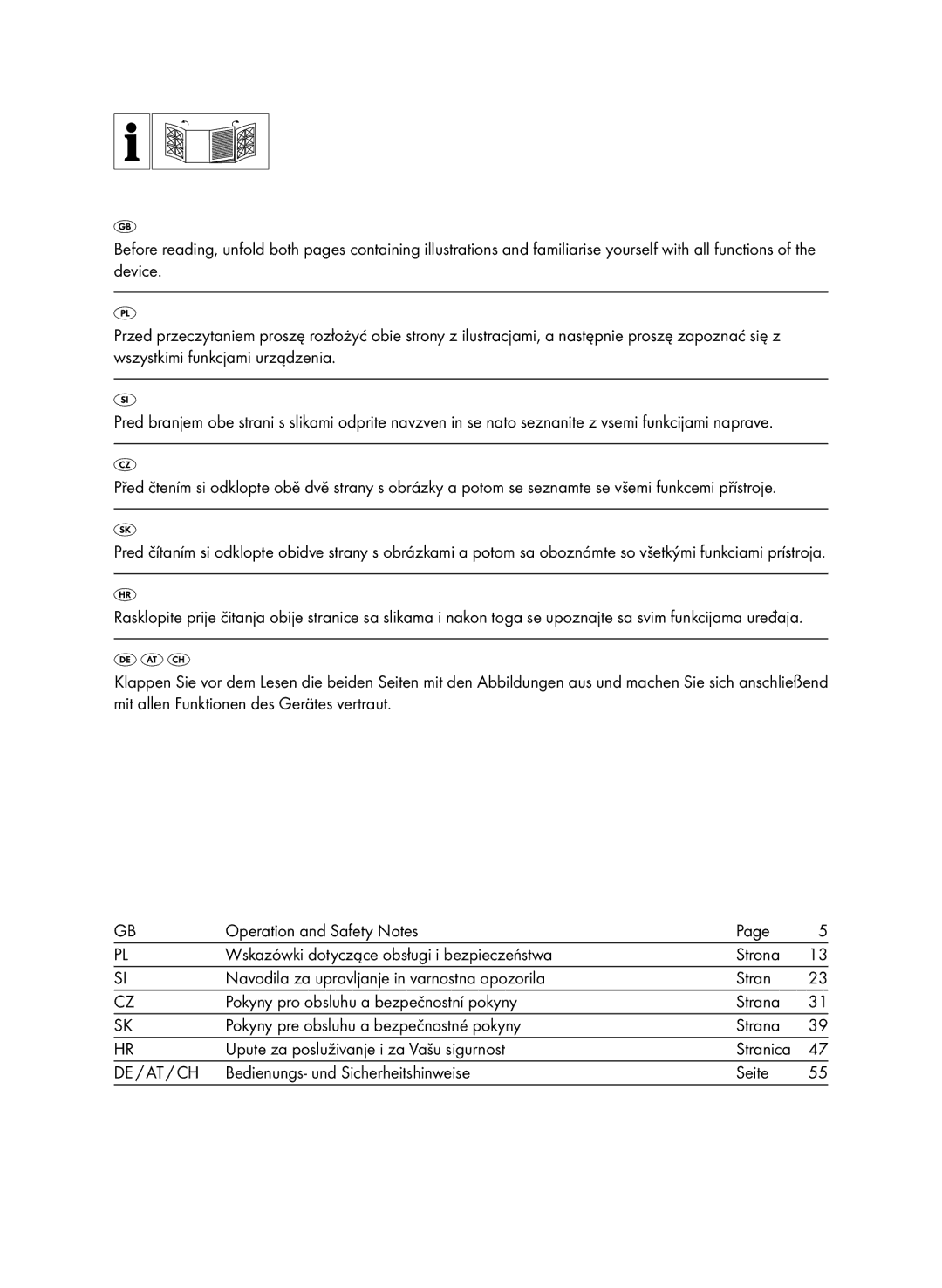 Parkside PFSP 100 manual DE / AT / CH Bedienungs- und Sicherheitshinweise Seite 