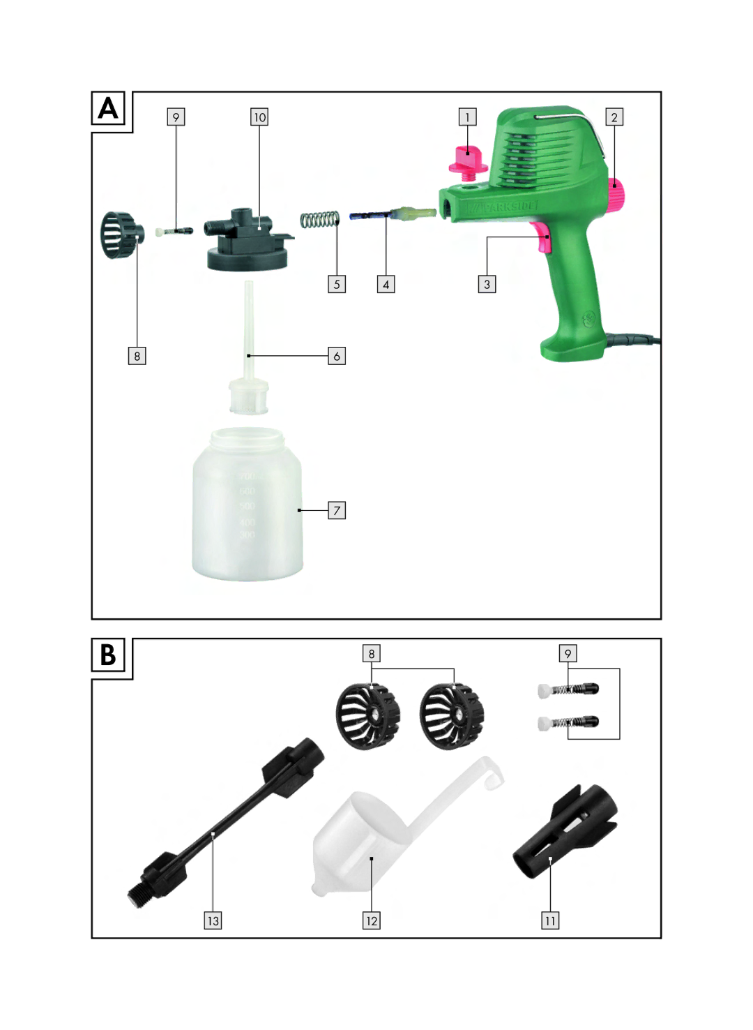 Parkside PFSP 100 manual 