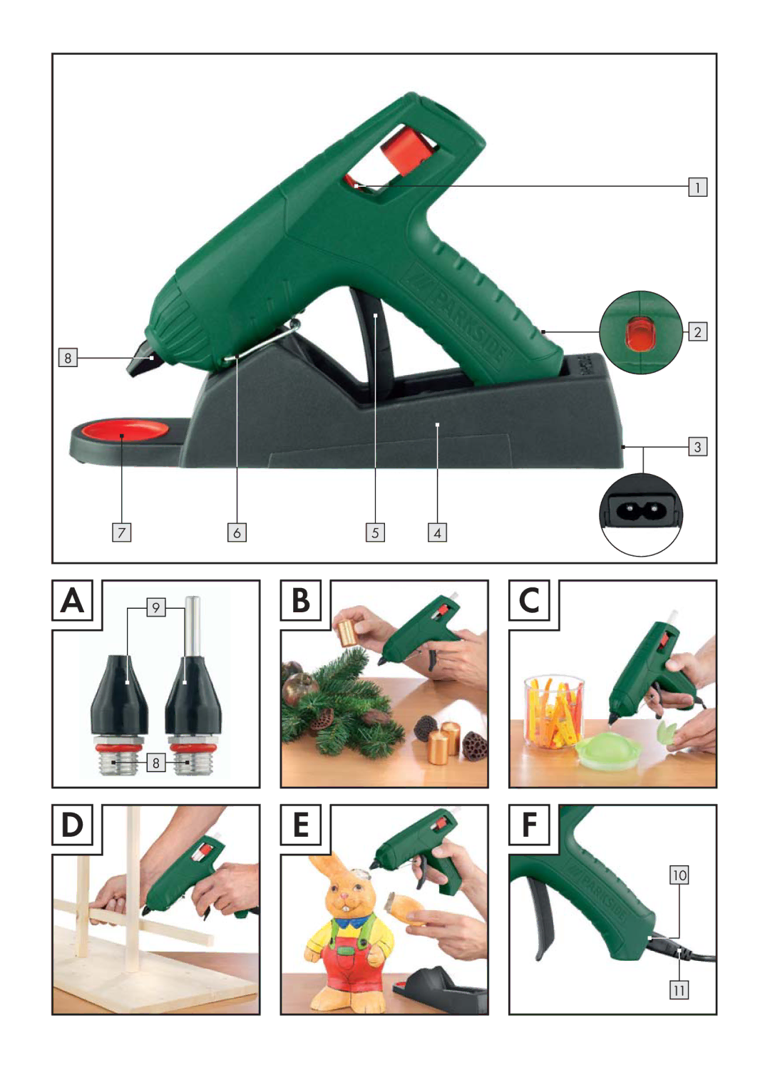 Parkside PHKP 500SE manual 