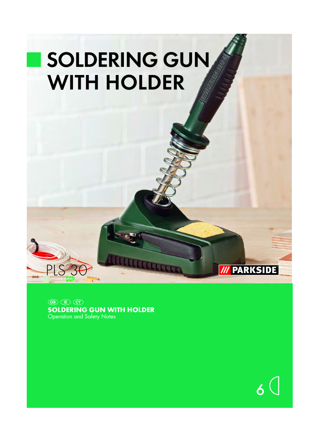 Parkside PLS 30 manual With Holder 