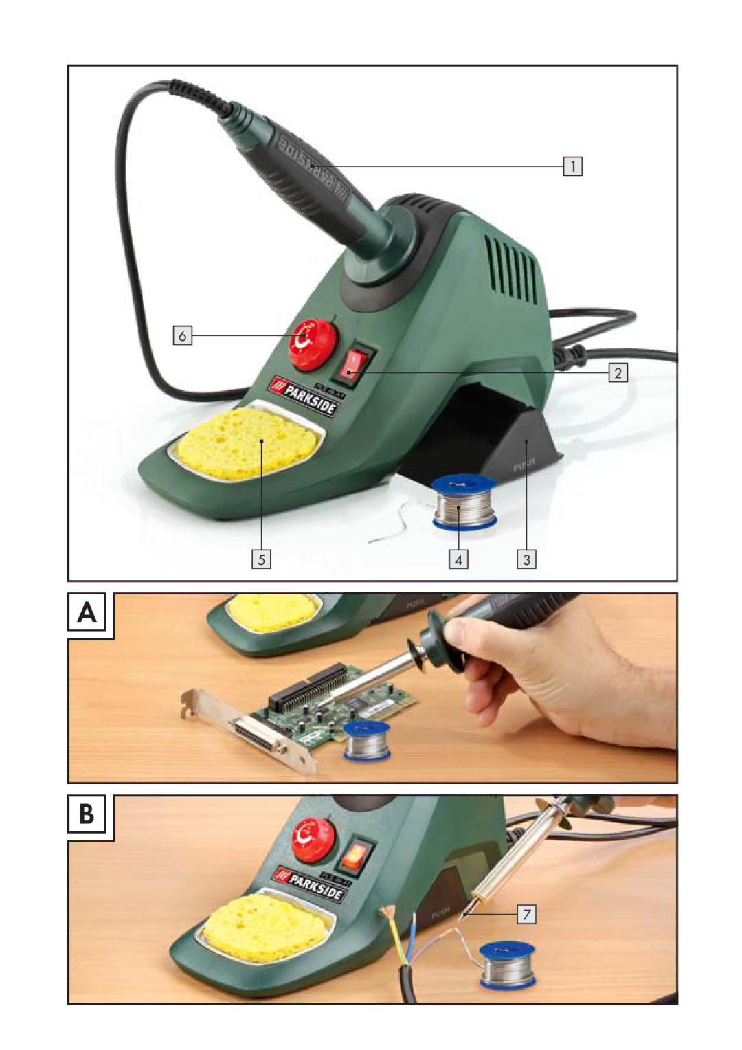 Parkside PLS 48 A1 manual 