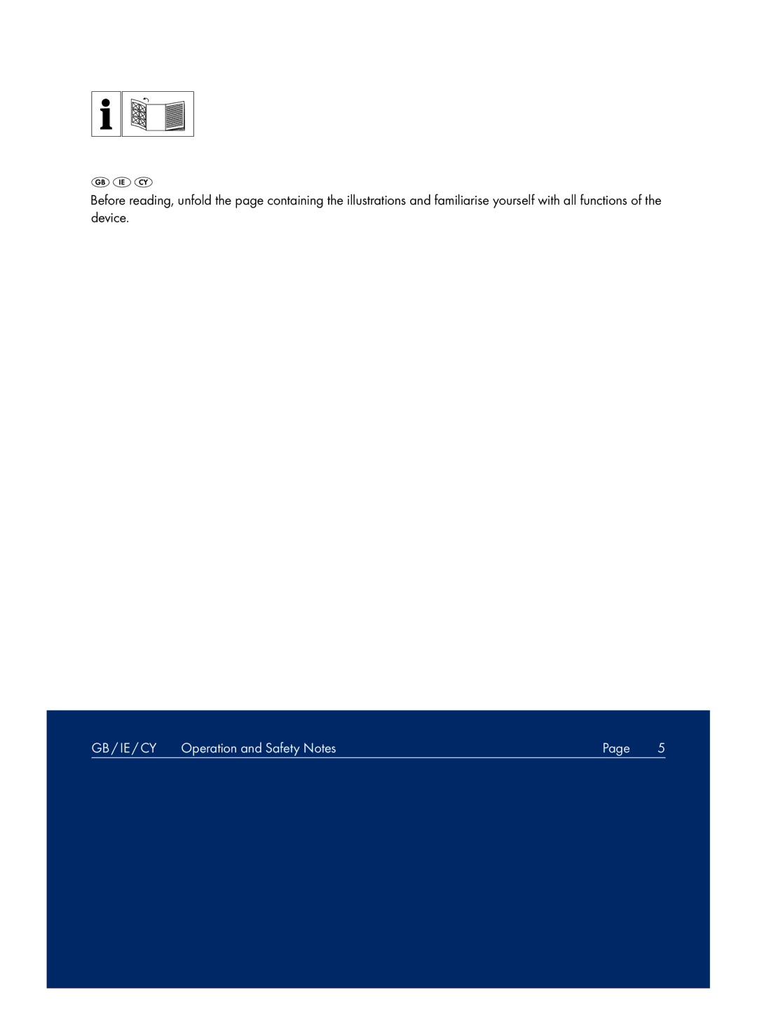 Parkside XQ2 SE manual GB / IE / CY Operation and Safety Notes 