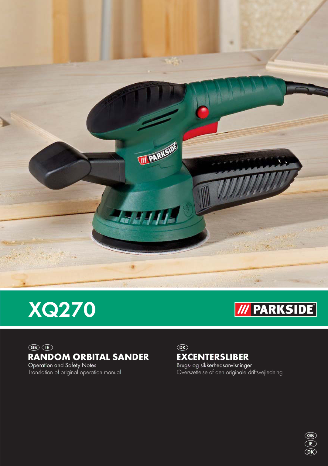 Parkside XQ270 manual 