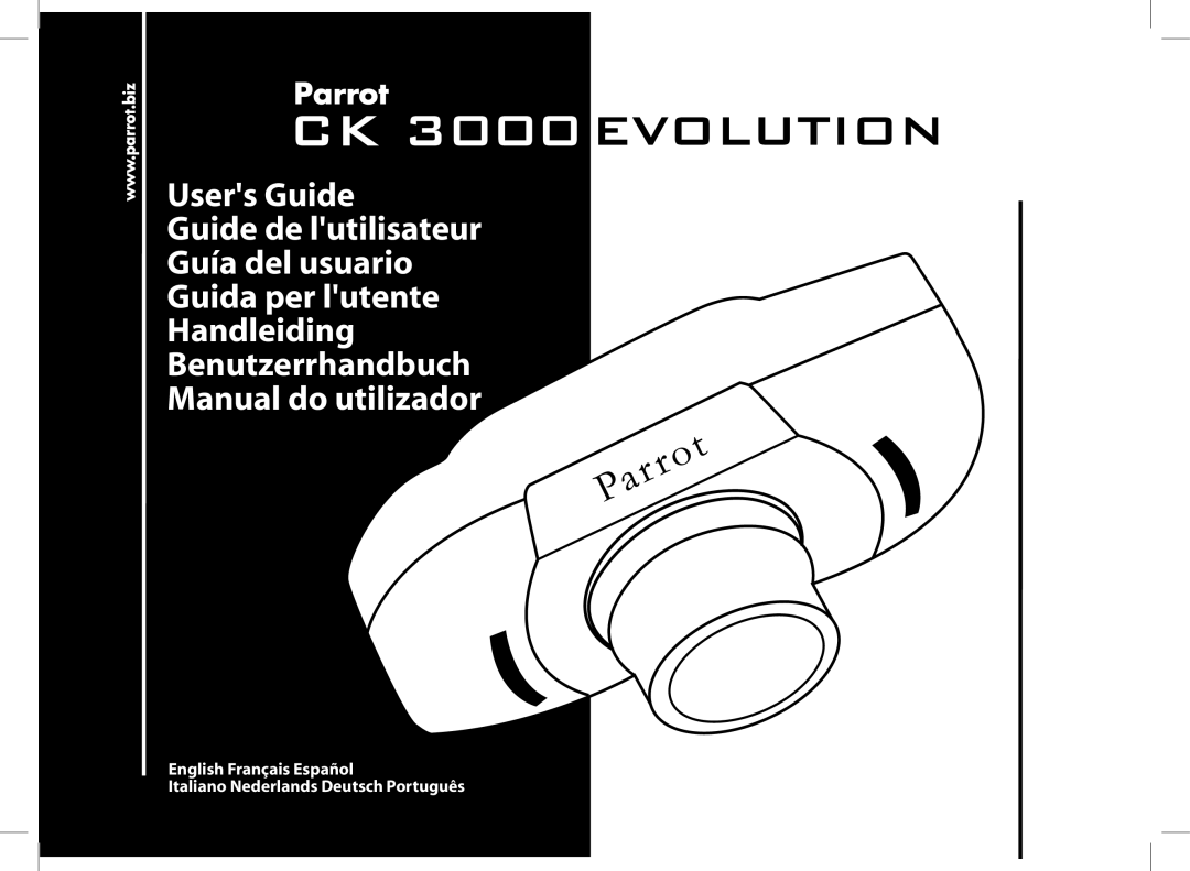 Parrot CK3000 manual do utilizador Users Guide 