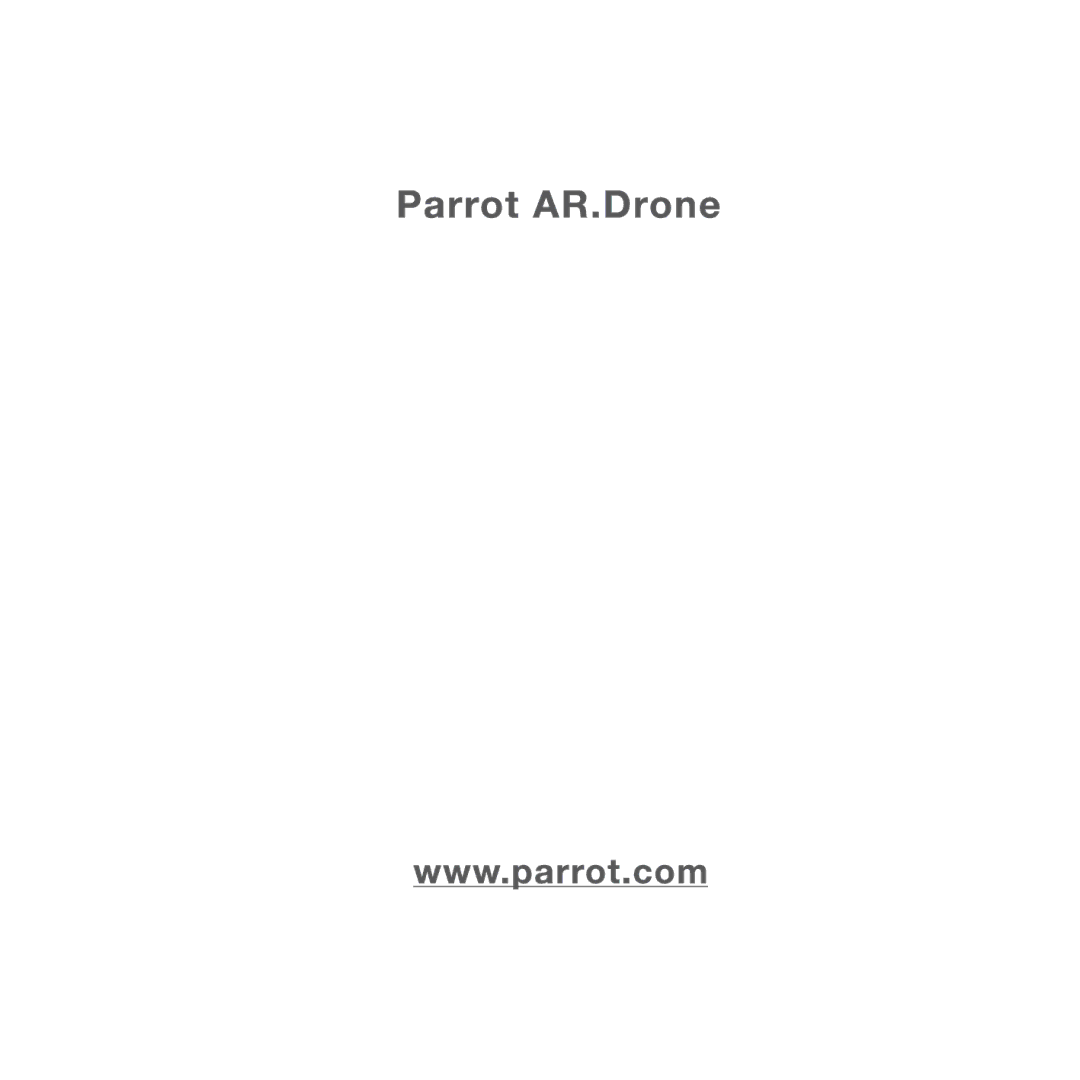 Parrot Games manual 