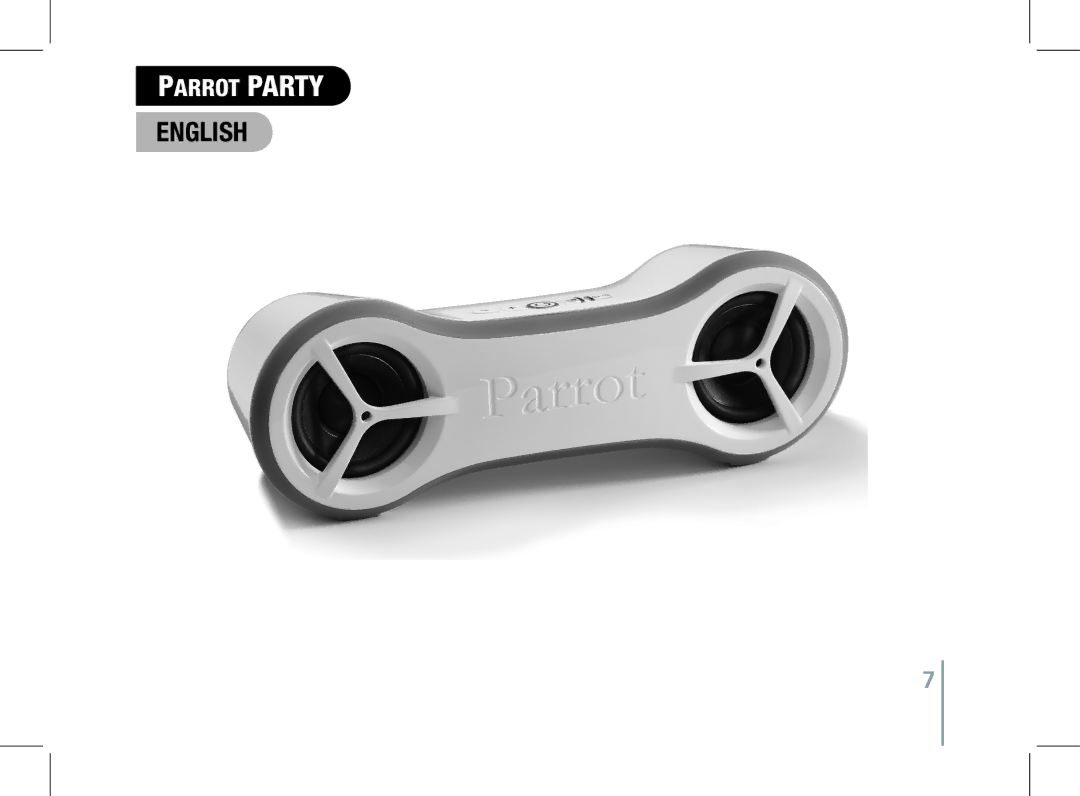 Parrot PF520130AA user manual Parrot Party 