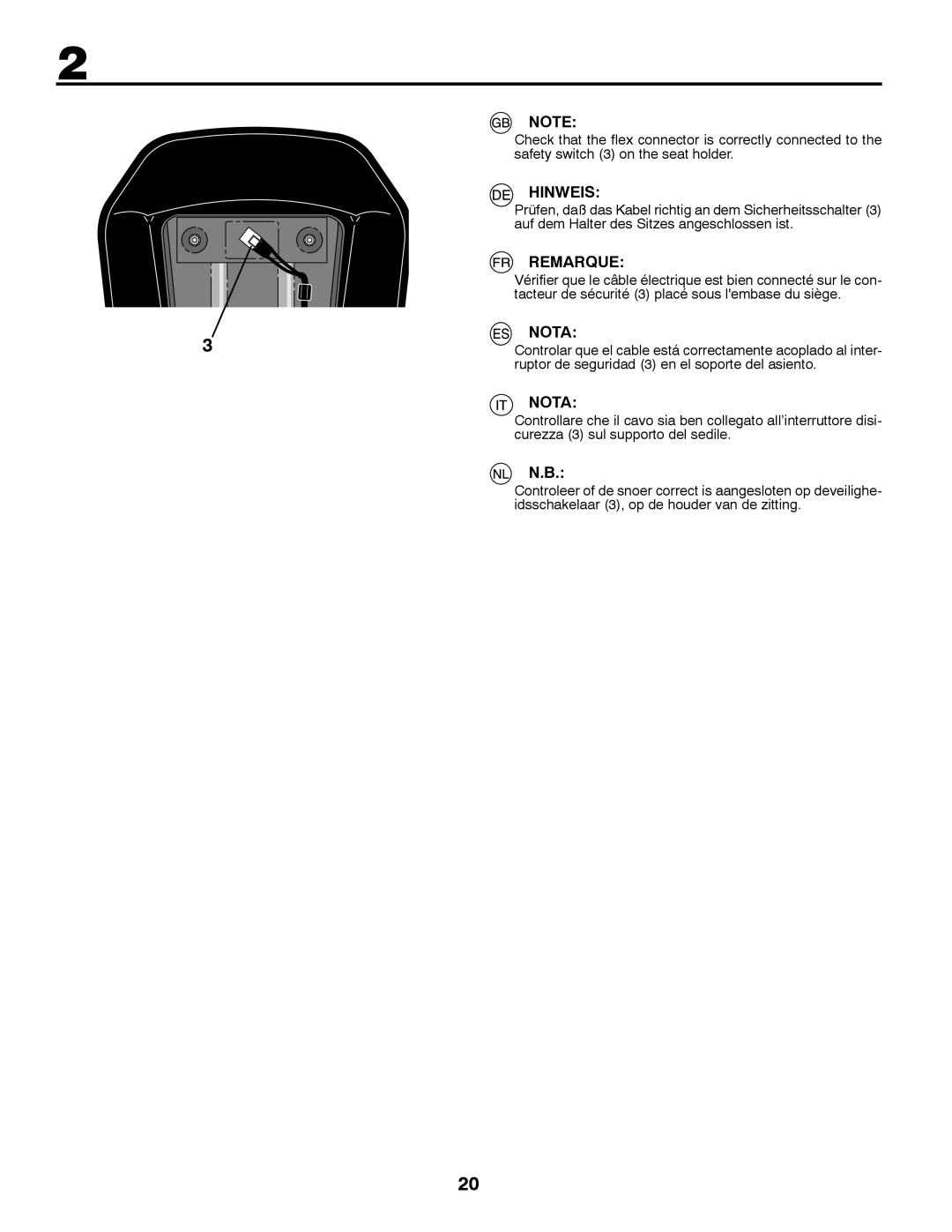 Partner Tech P11577 instruction manual Hinweis, Remarque, Nota 