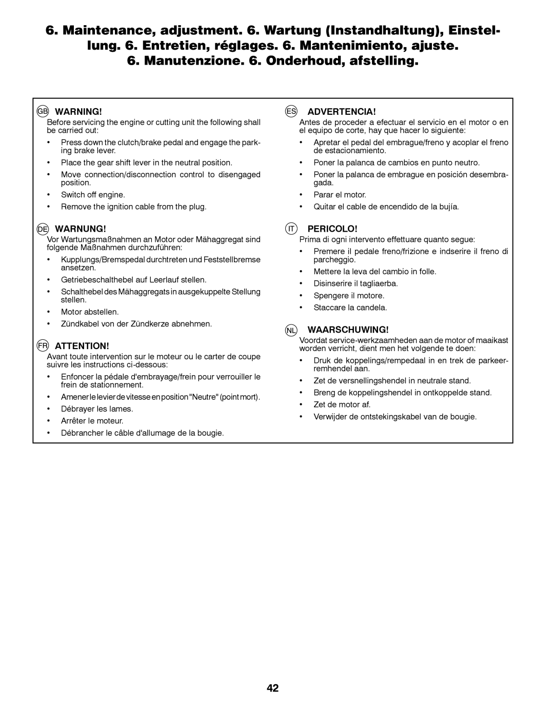 Partner Tech P11577 instruction manual Advertencia 