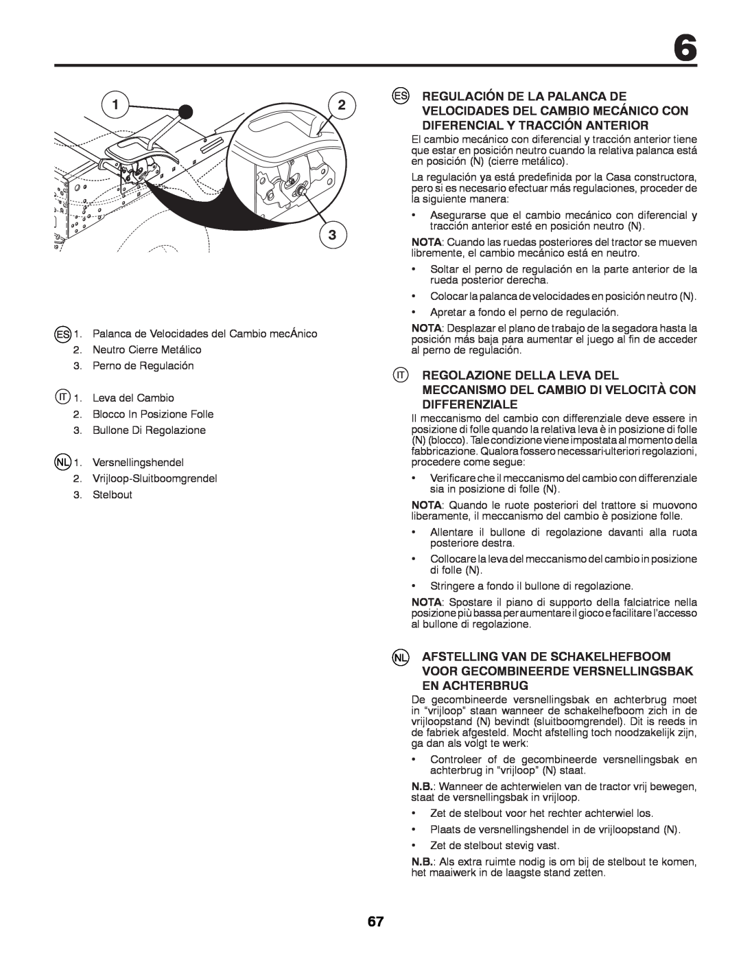 Partner Tech P11577 Regulación De La Palanca De Velocidades Del Cambio Mecánico Con Diferencial Y Tracción Anterior 