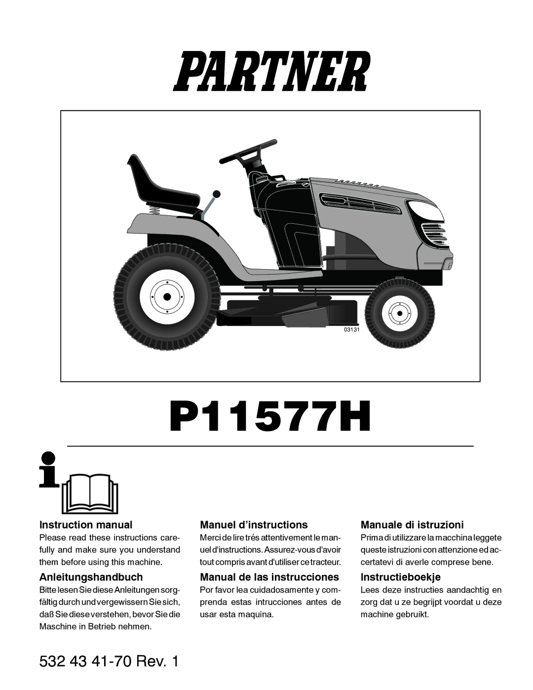 Partner Tech P11577H instruction manual 