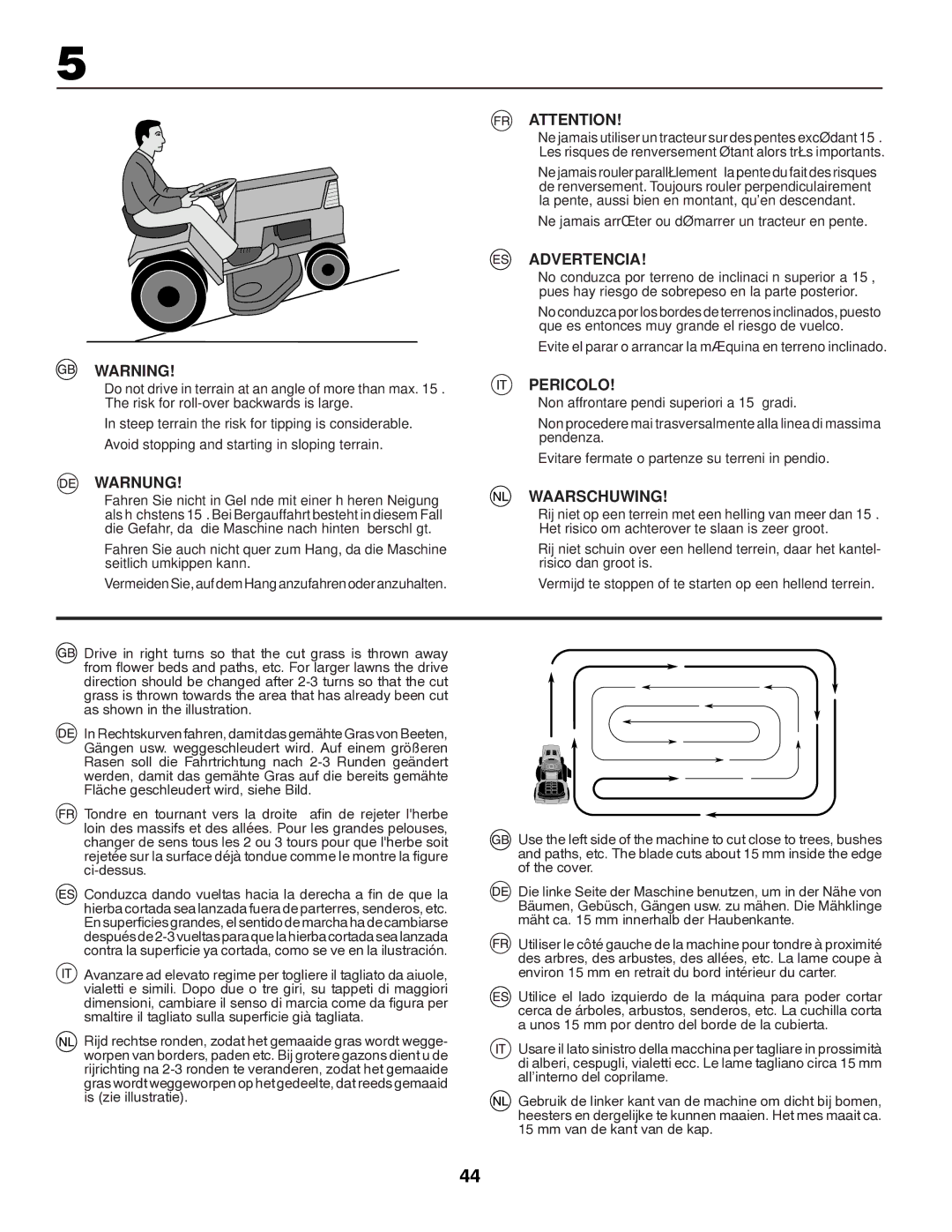 Partner Tech P145107HP instruction manual Advertencia 