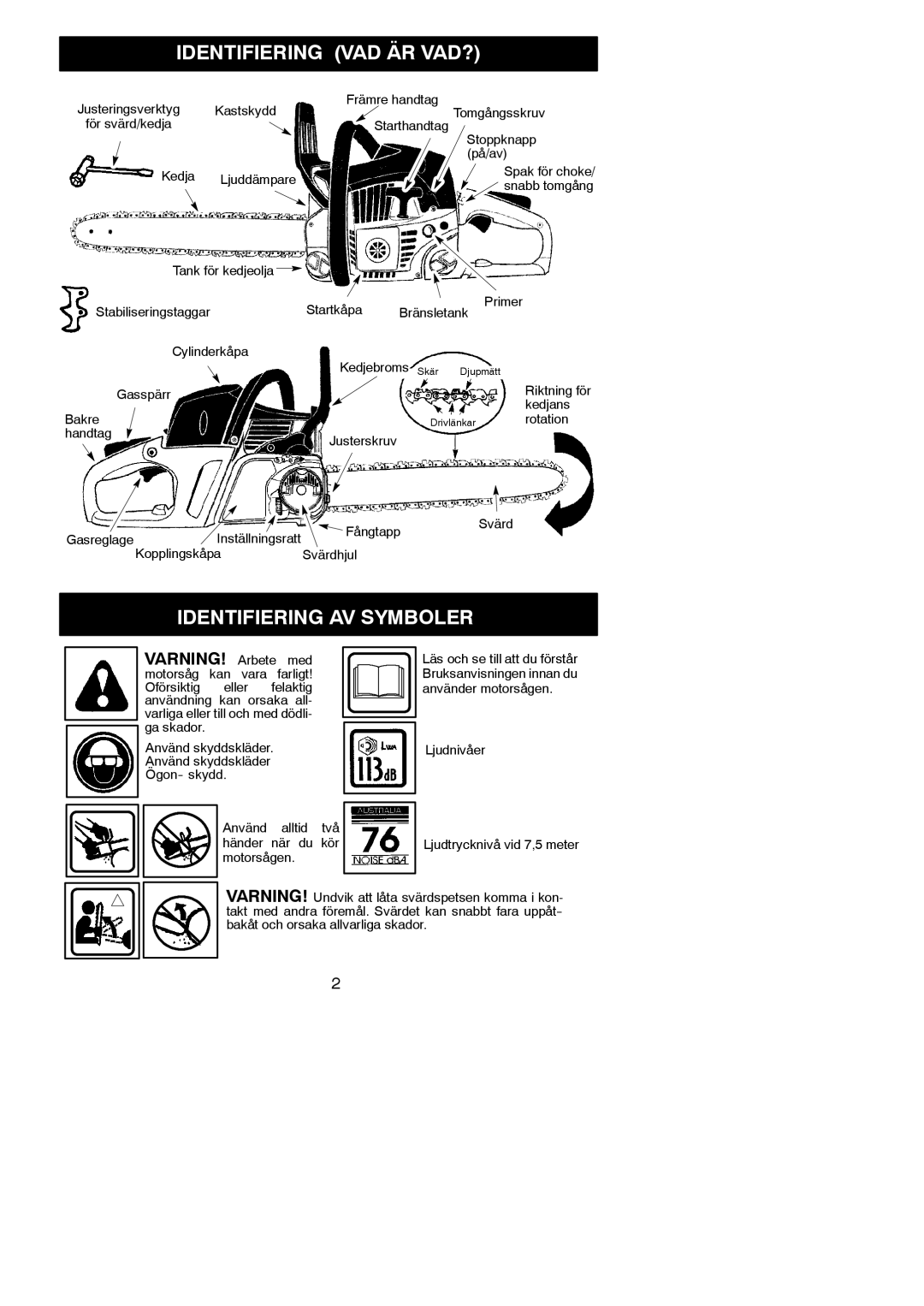 Partner Tech P842 Stoppknapp, På/av, Kedja, Tank för kedjeolja, Startkåpa Bränsletank Primer Cylinderkåpa Kedjebroms Skär 