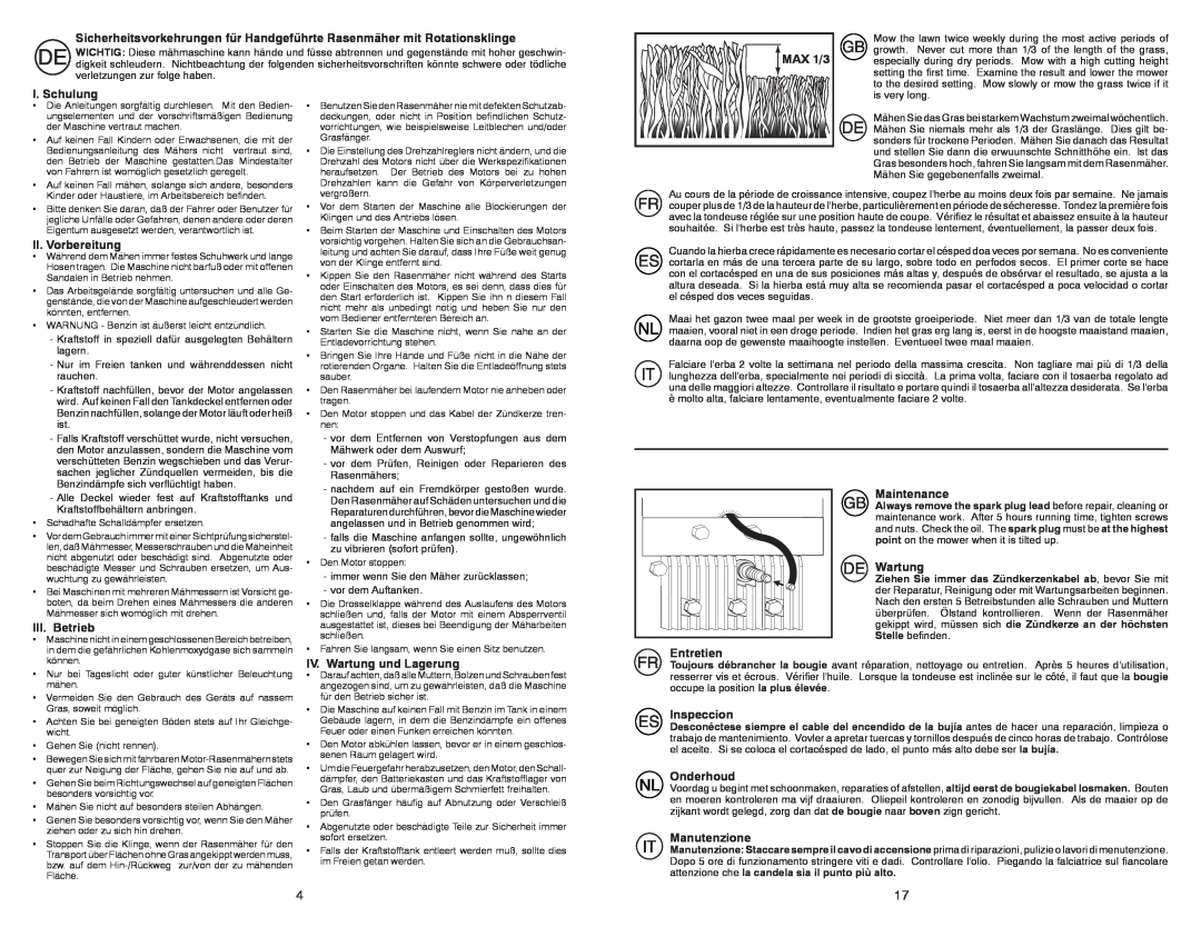 Partner Tech PP53-875DWA instruction manual MAX 1/3 