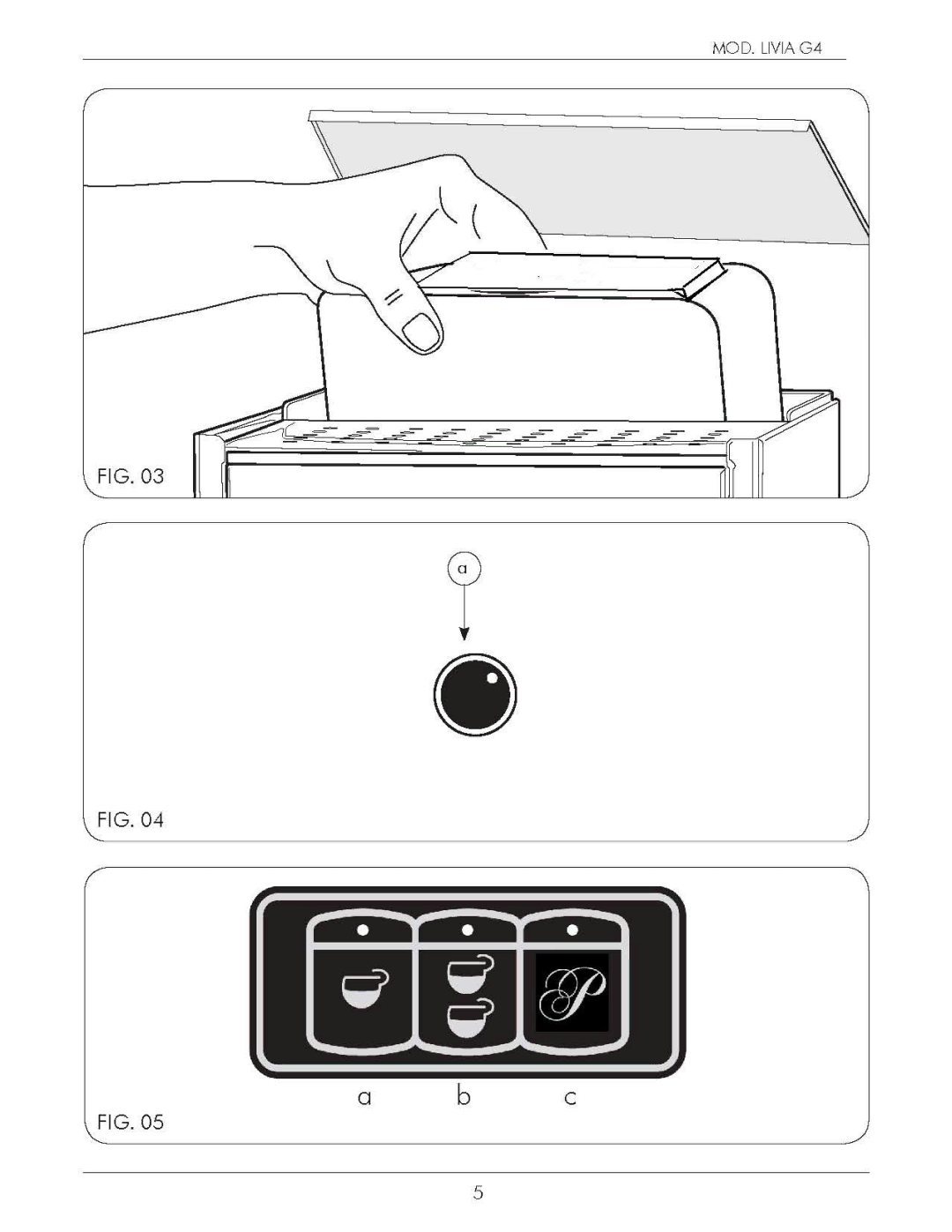 Pasquini Espresso Company LiviaG4SemiPid, LiviaG4AutoPID manual 