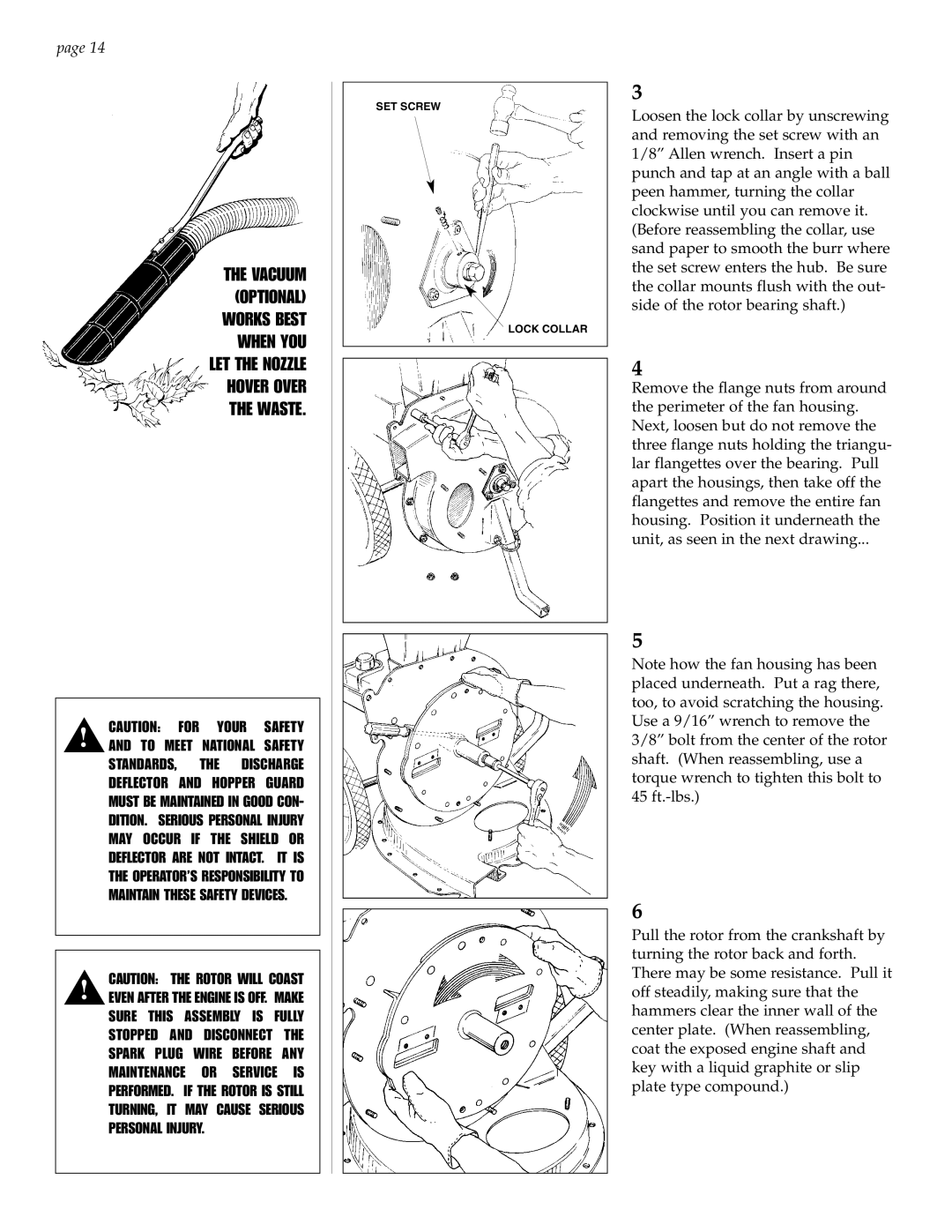 Patriot Products 10F-CSV manual Works Best When YOU LET the Nozzle Hover Over the Waste 