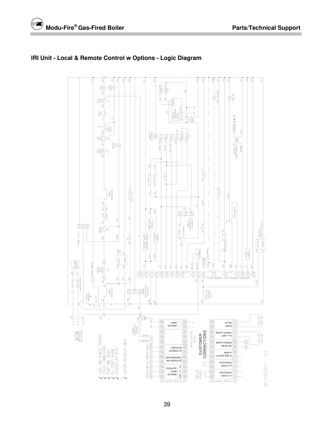 Patterson-Kelley MOD-04 owner manual Customer Connections 