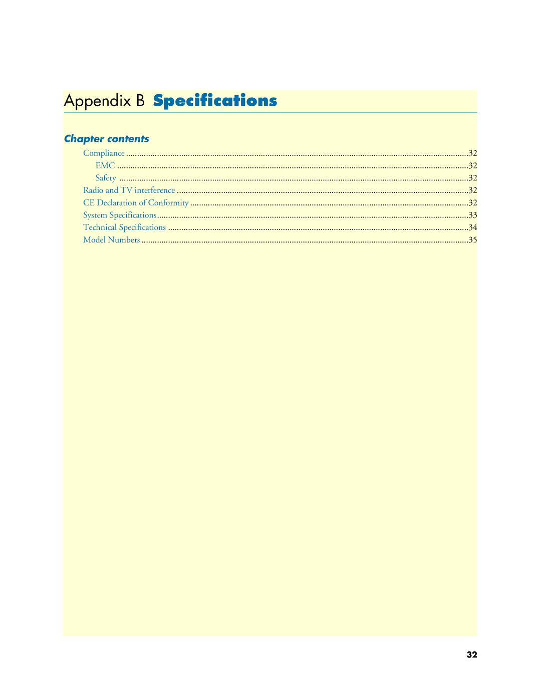 Patton electronic 07M6070-UM user manual Appendix B Speciﬁcations 