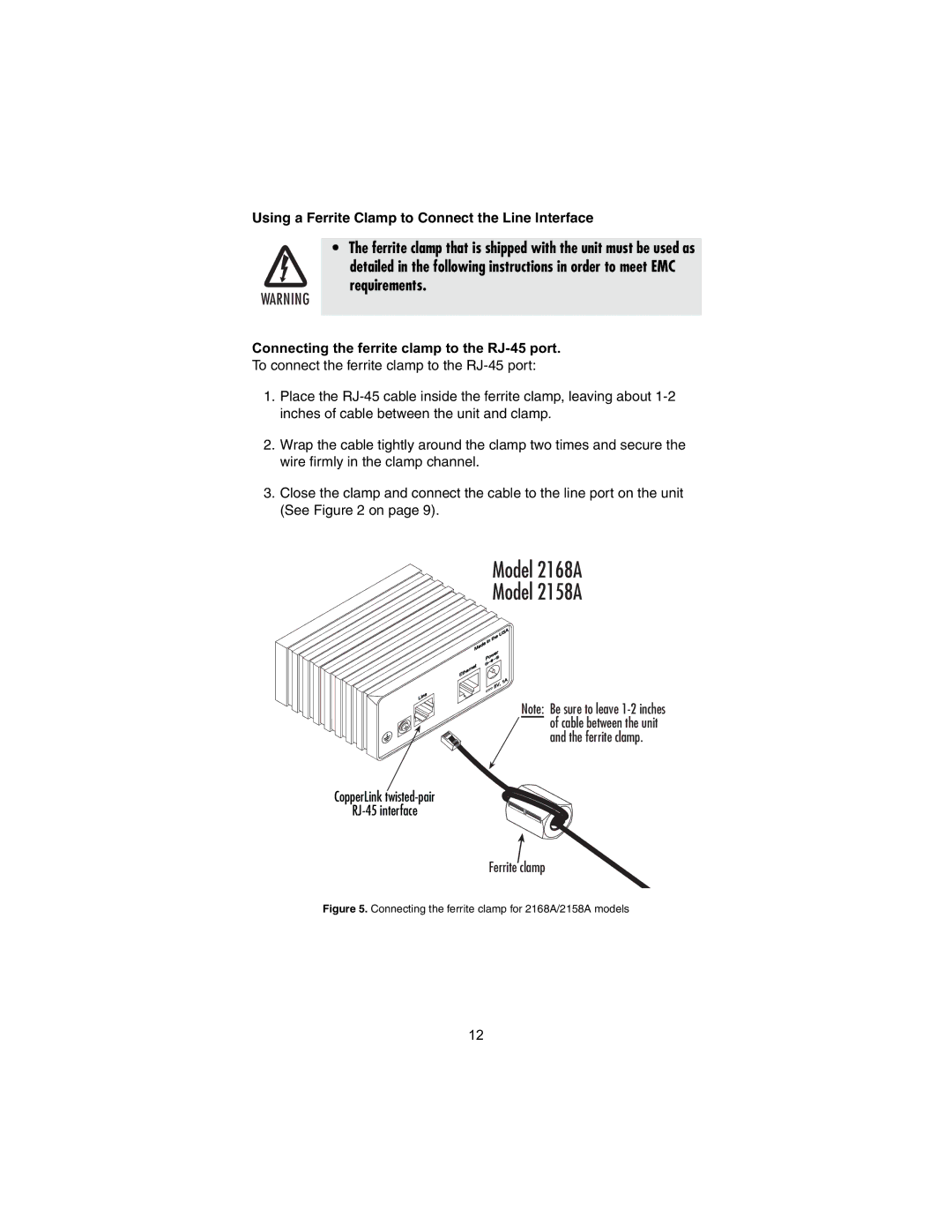 Patton electronic user manual Model 2168A Model 2158A 