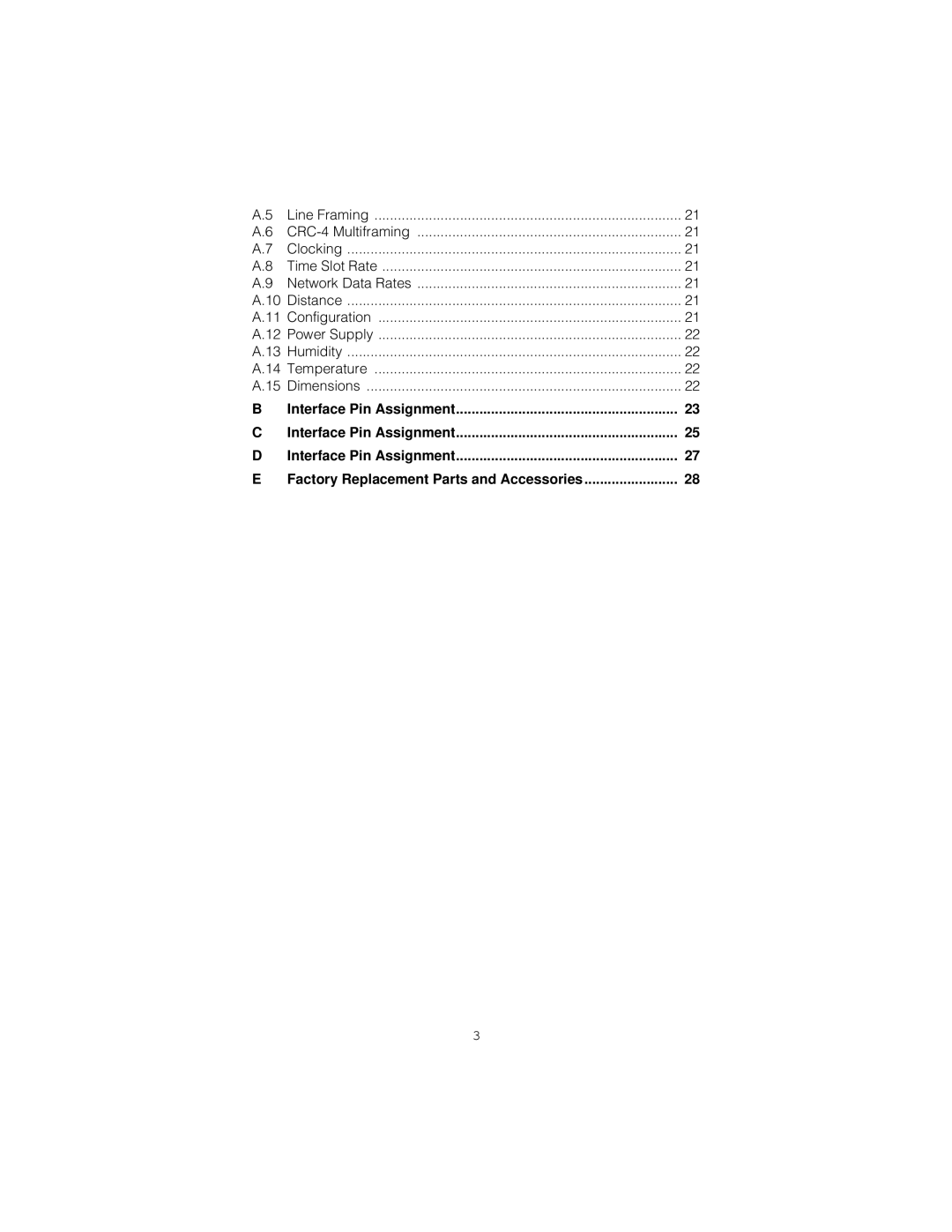 Patton electronic 2701/B, 2701/D, 2701/C user manual 