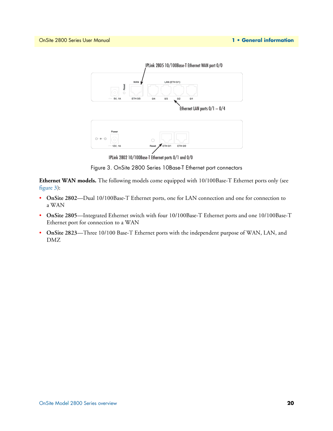 Patton electronic 2800 user manual Dmz 