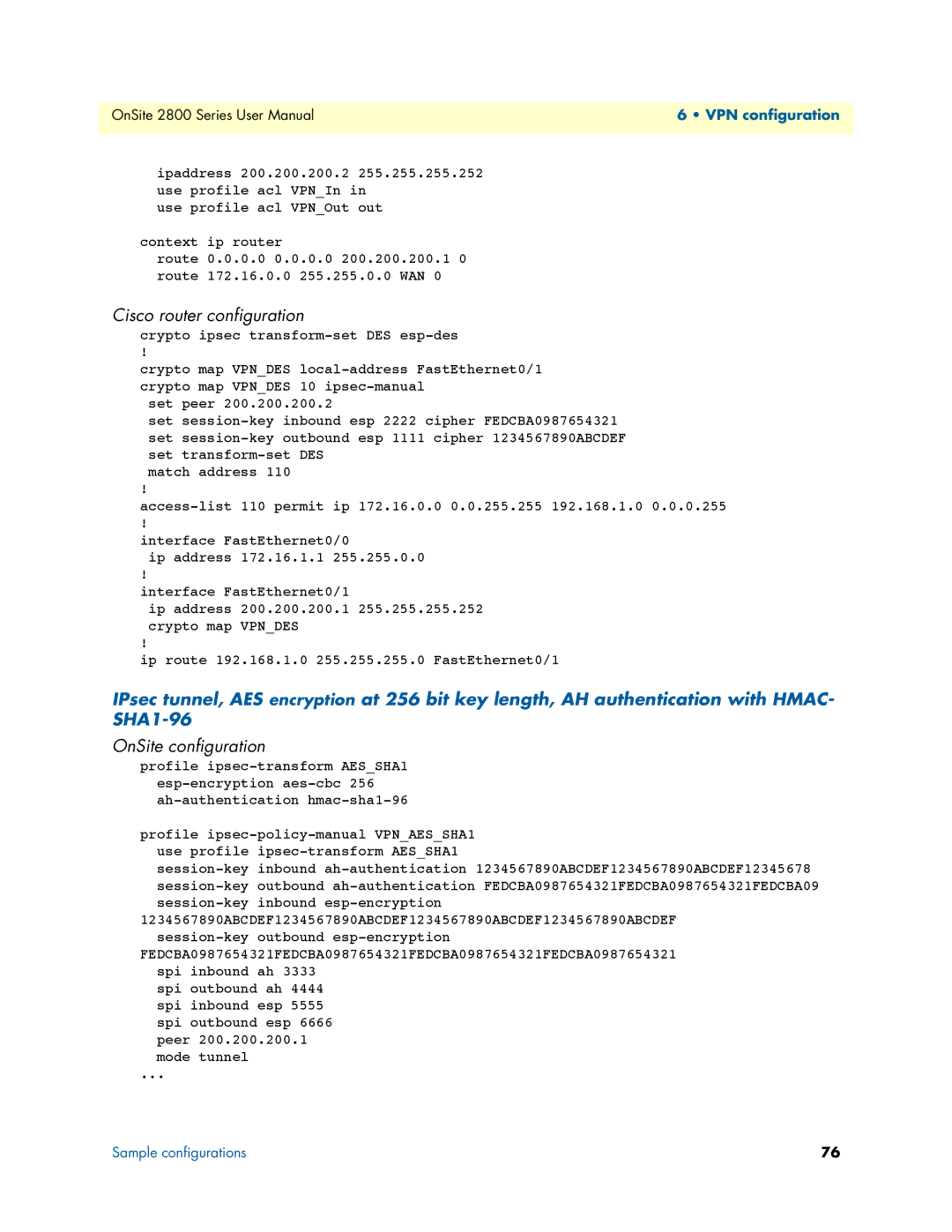 Patton electronic 2800 user manual Cisco router configuration 