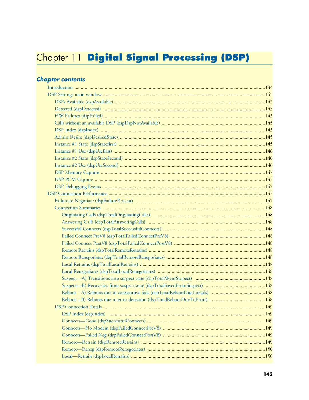 Patton electronic 29XX manual Digital Signal Processing DSP 