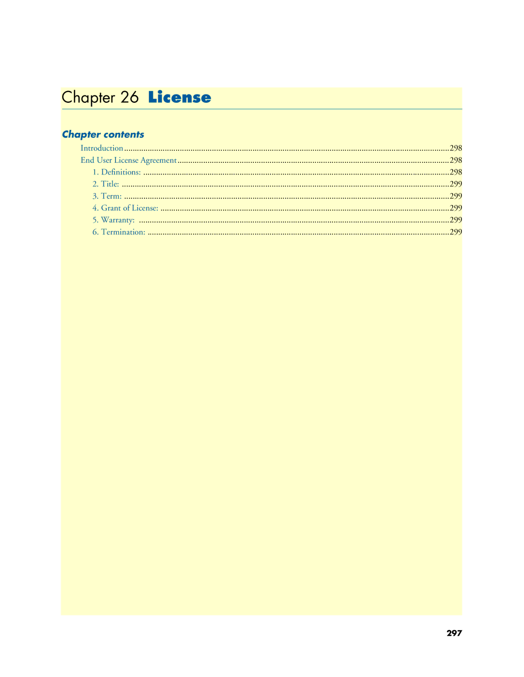 Patton electronic 29XX manual License 