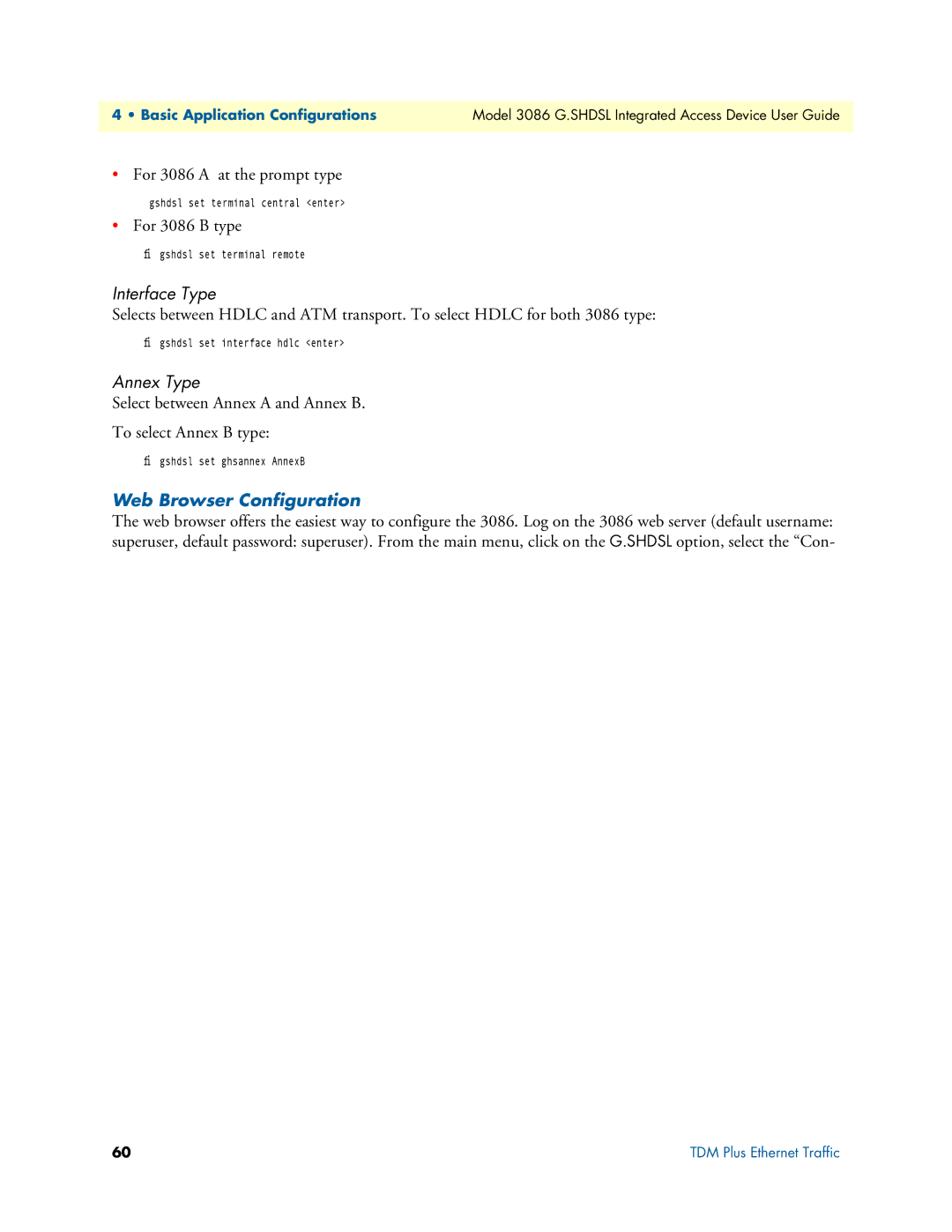 Patton electronic manual For 3086 a at the prompt type, For 3086 B type 