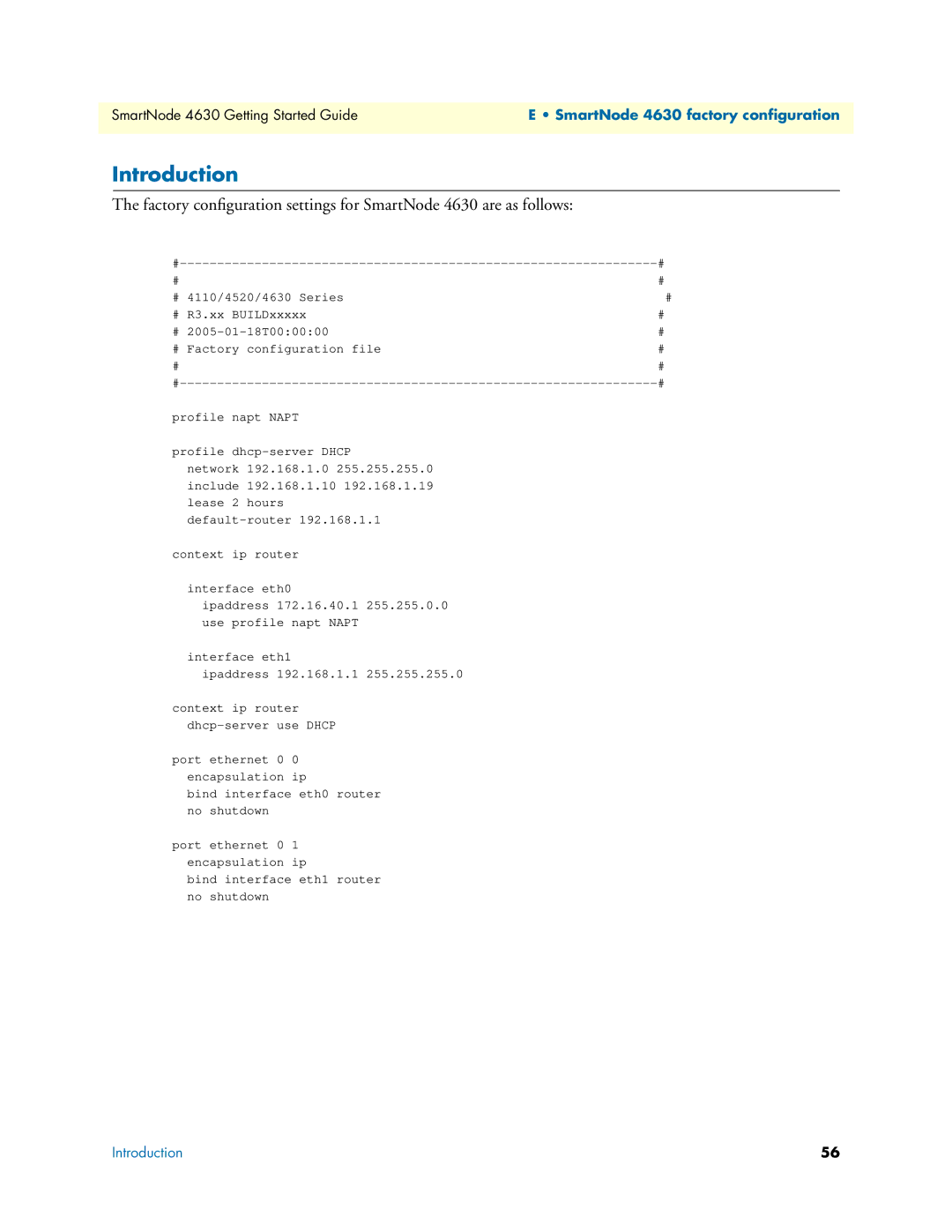 Patton electronic 4630 Series manual Introduction 