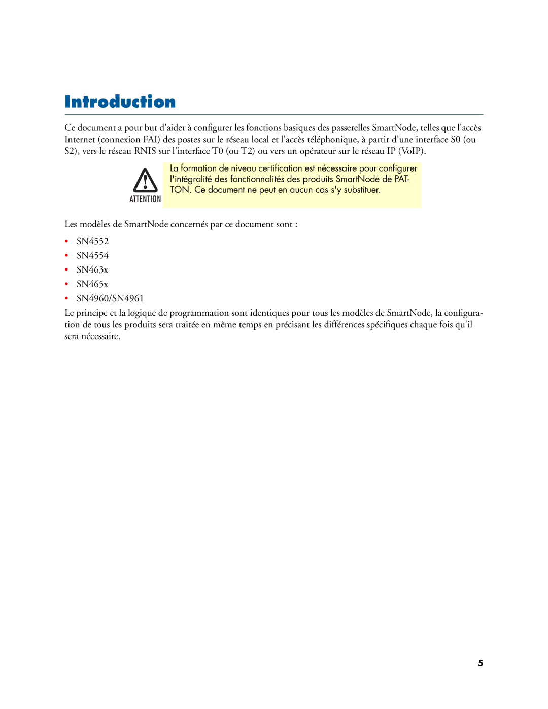 Patton electronic 455X, 496X, 46XX manual Introduction 