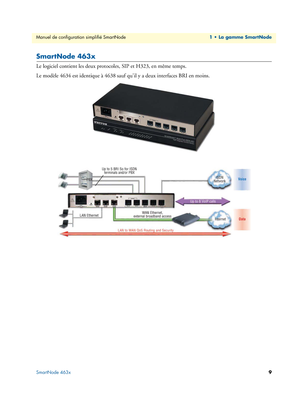 Patton electronic 496X, 46XX, 455X manual SmartNode 