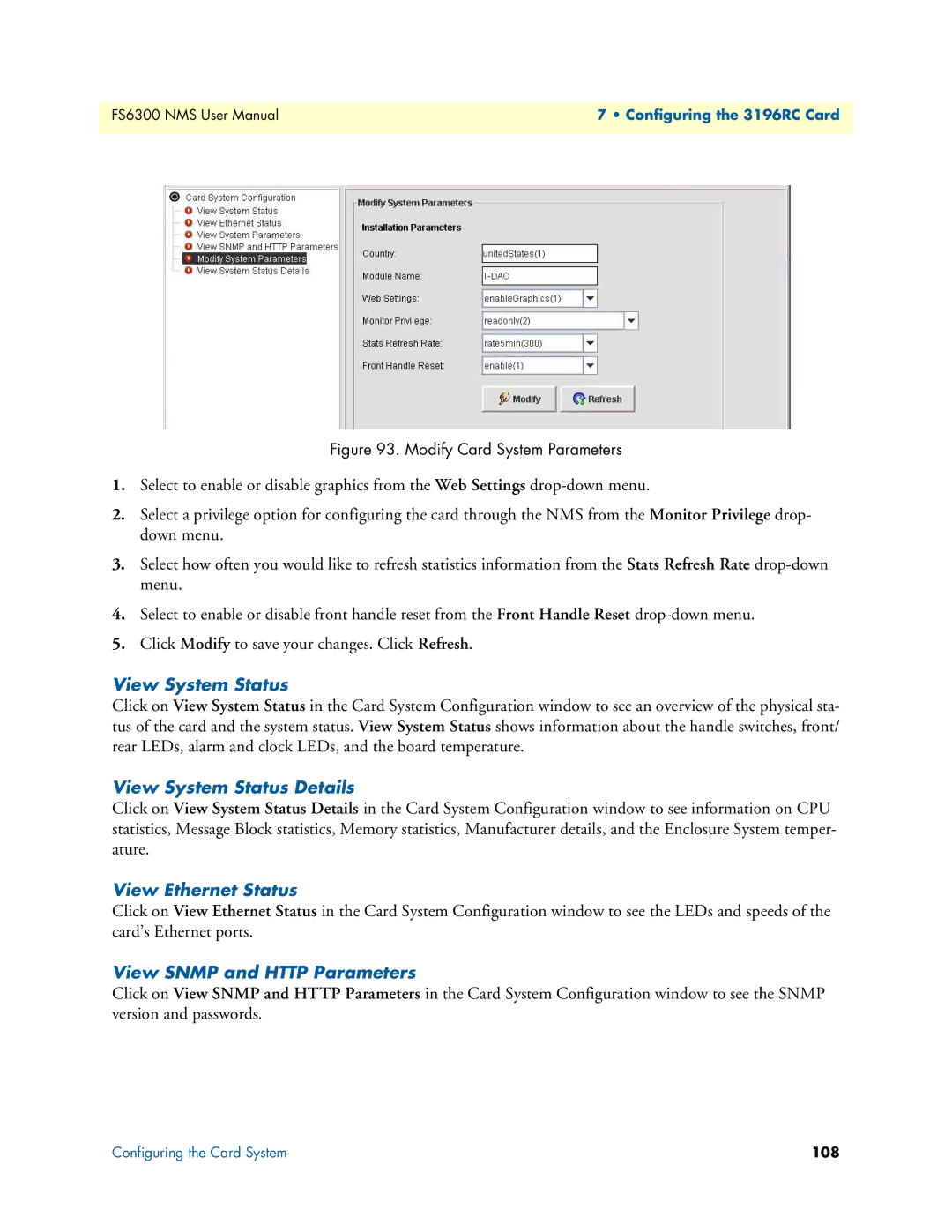 Patton electronic 6300 user manual 108 