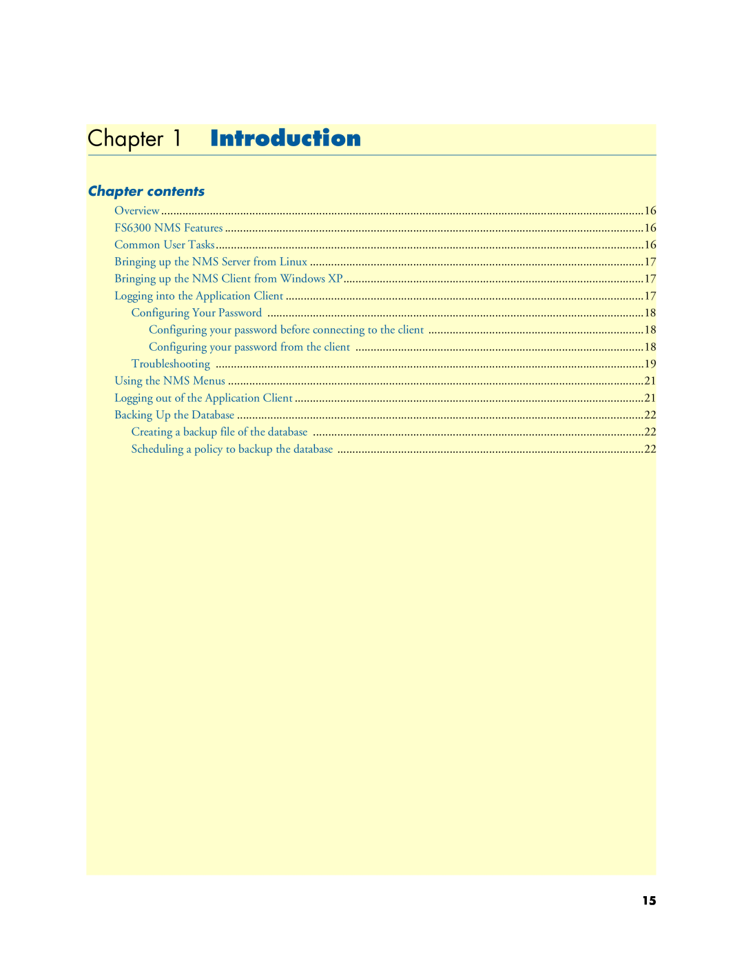 Patton electronic 6300 user manual Introduction, Chapter contents 