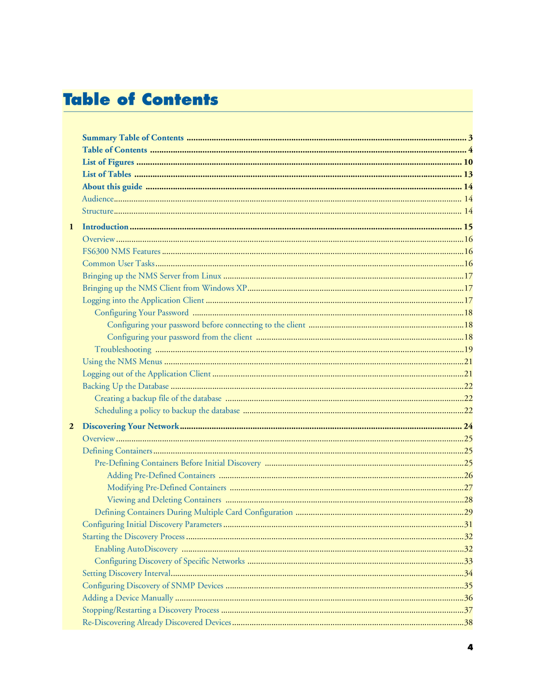 Patton electronic 6300 Summary Table of Contents, List of Figures, List of Tables, About this guide, Introduction 