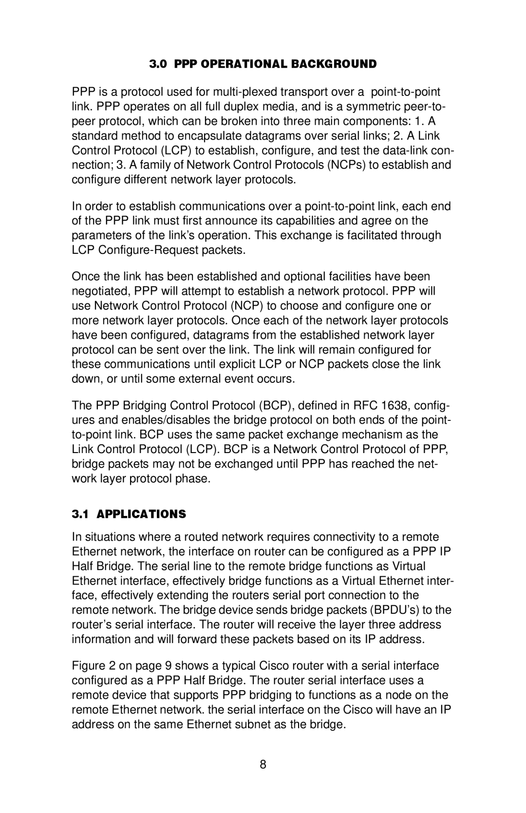 Patton electronic IM2RC/I-100B user manual PPP Operational Background, Applications 