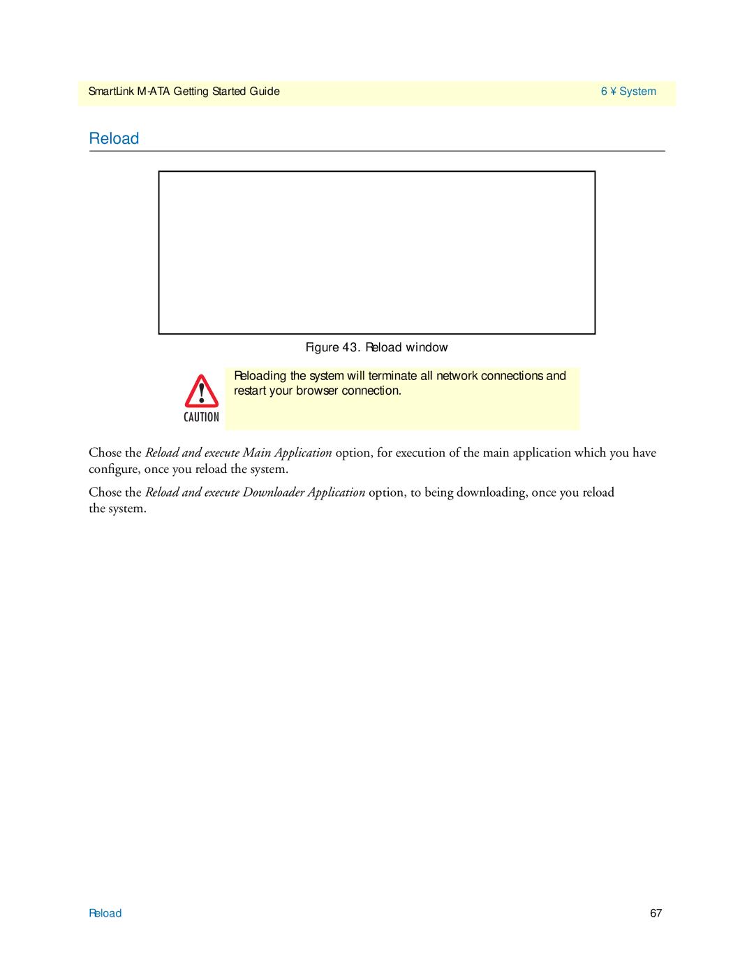 Patton electronic M-ATA manual Reload 