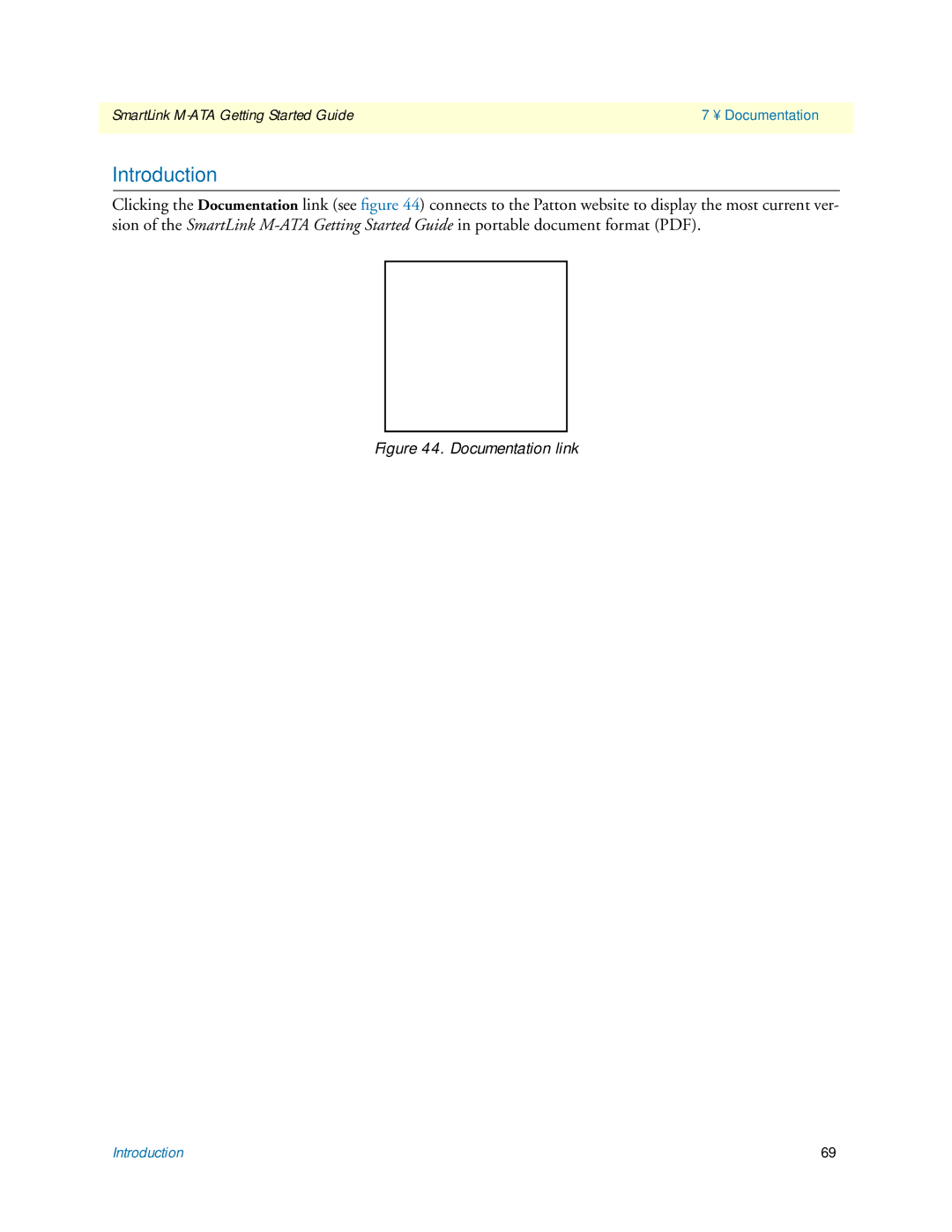 Patton electronic M-ATA manual Introduction, Documentation link 