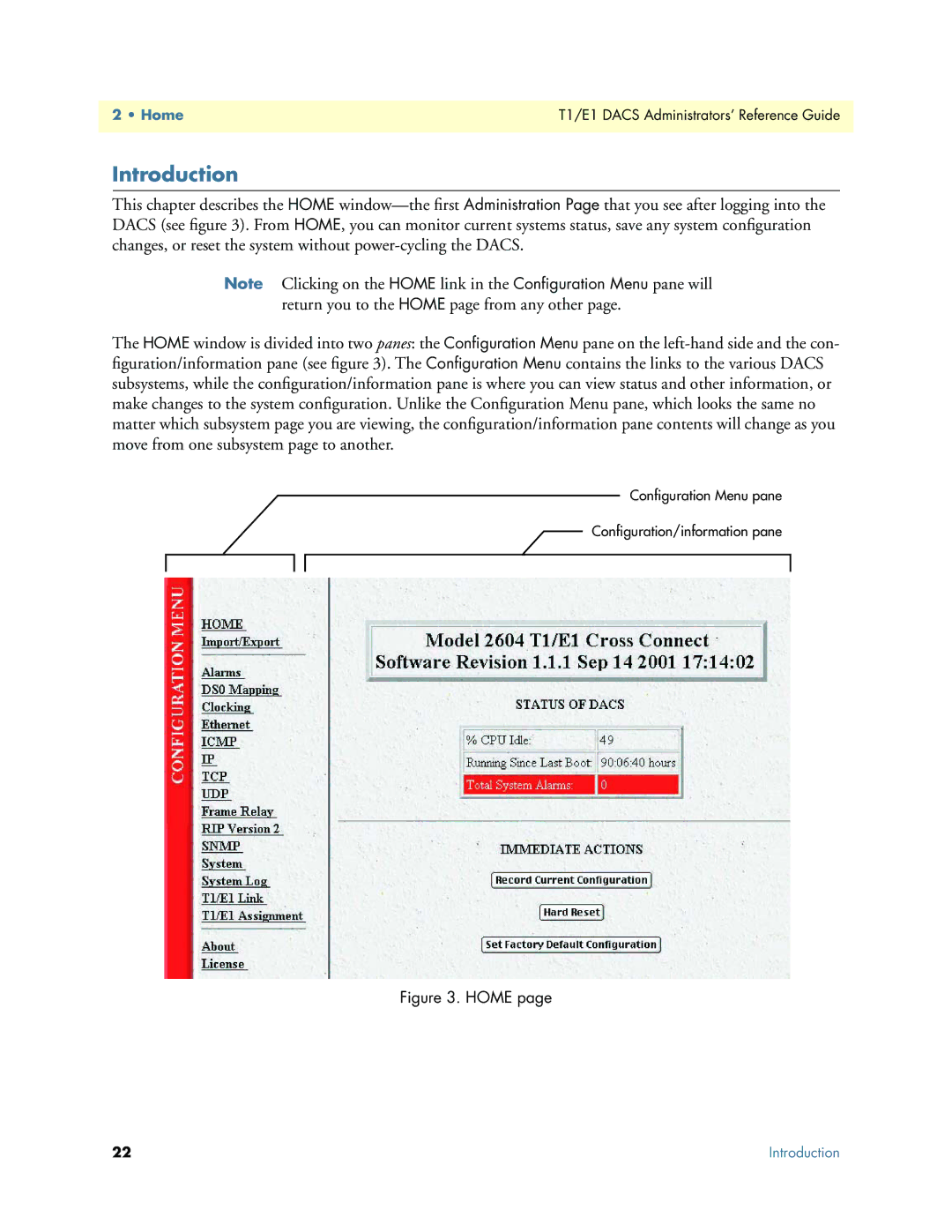 Patton electronic Model 2604 manual Home 