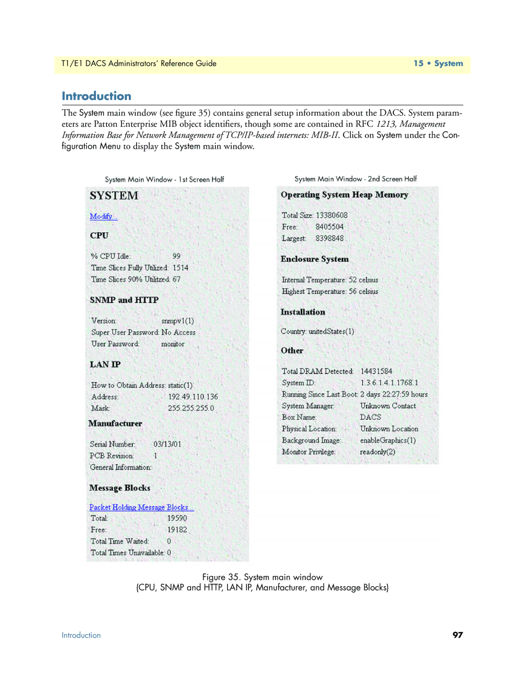 Patton electronic Model 2604 manual Introduction 