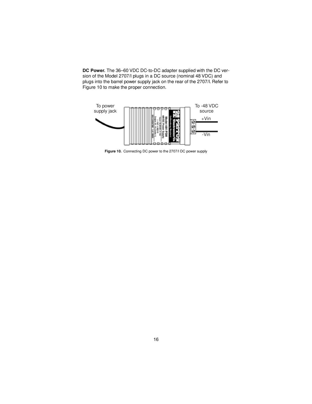 Patton electronic PATTON 2707/I user manual +Vin 