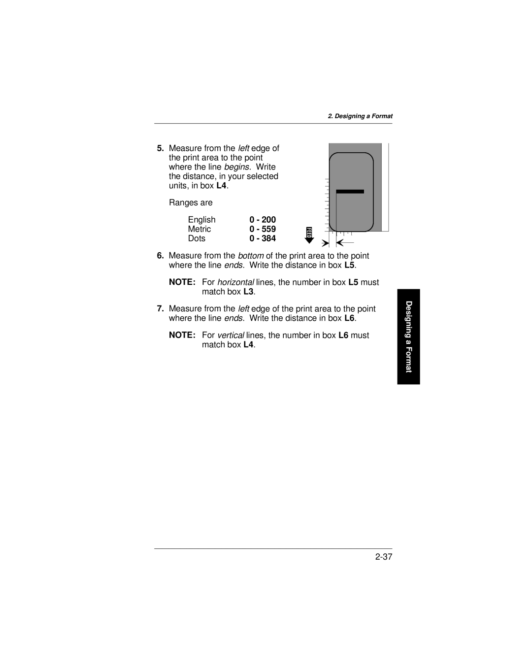 Paxar 9401 manual Dots0 