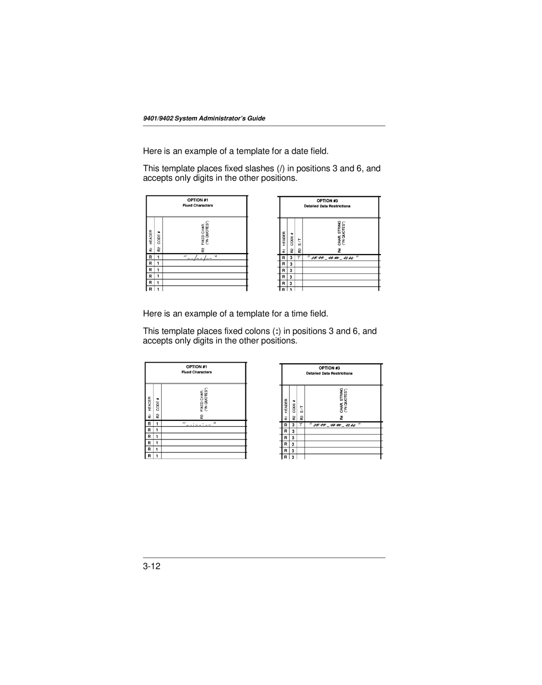 Paxar manual 9401/9402 System Administrators Guide 