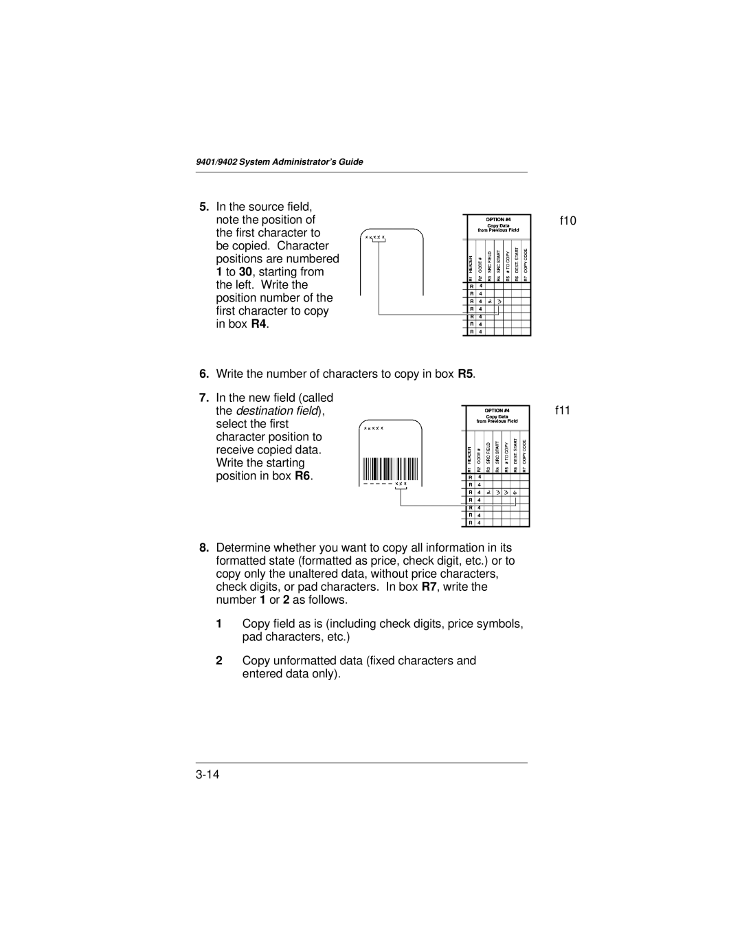 Paxar manual 9401/9402 System Administrators Guide 