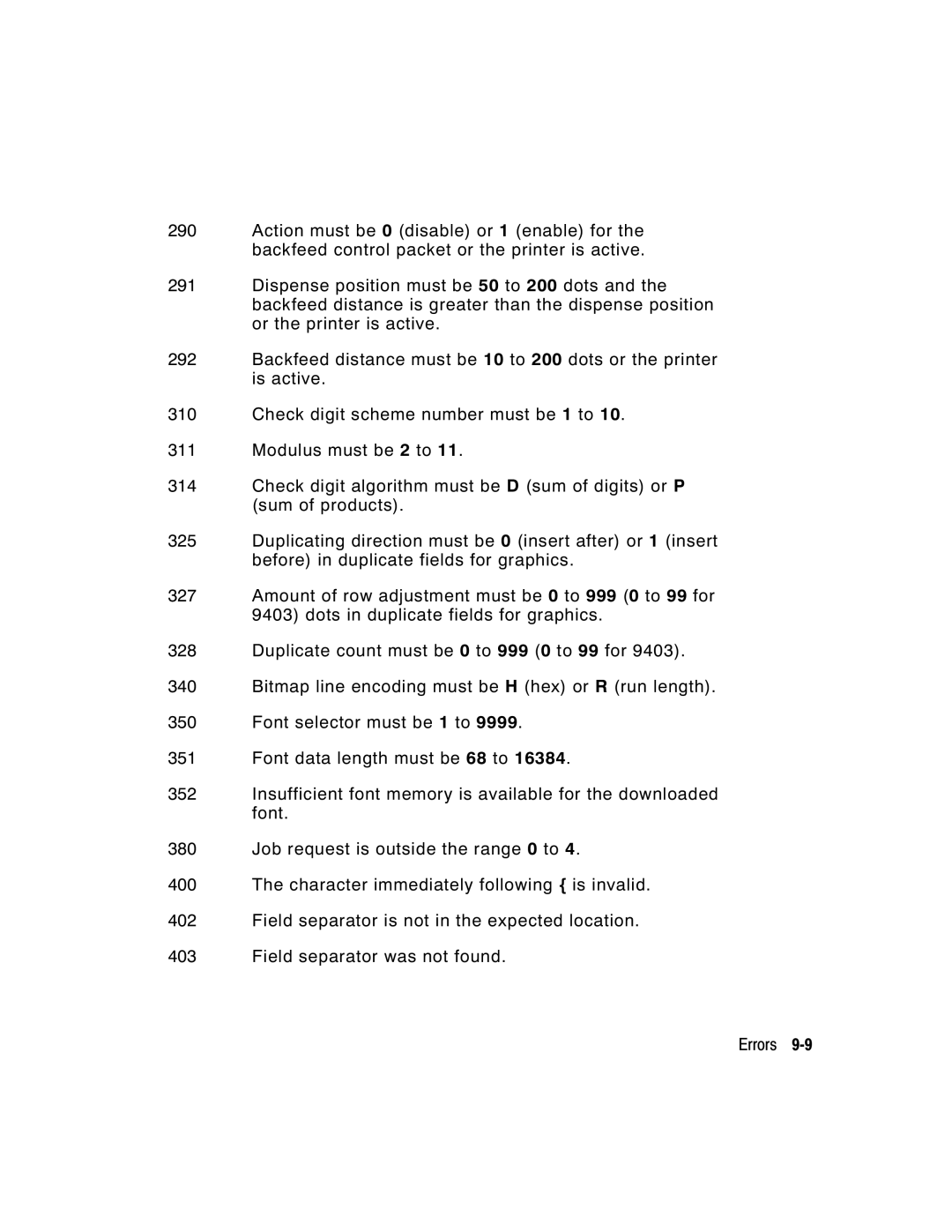 Paxar 9412, 9413 manual 